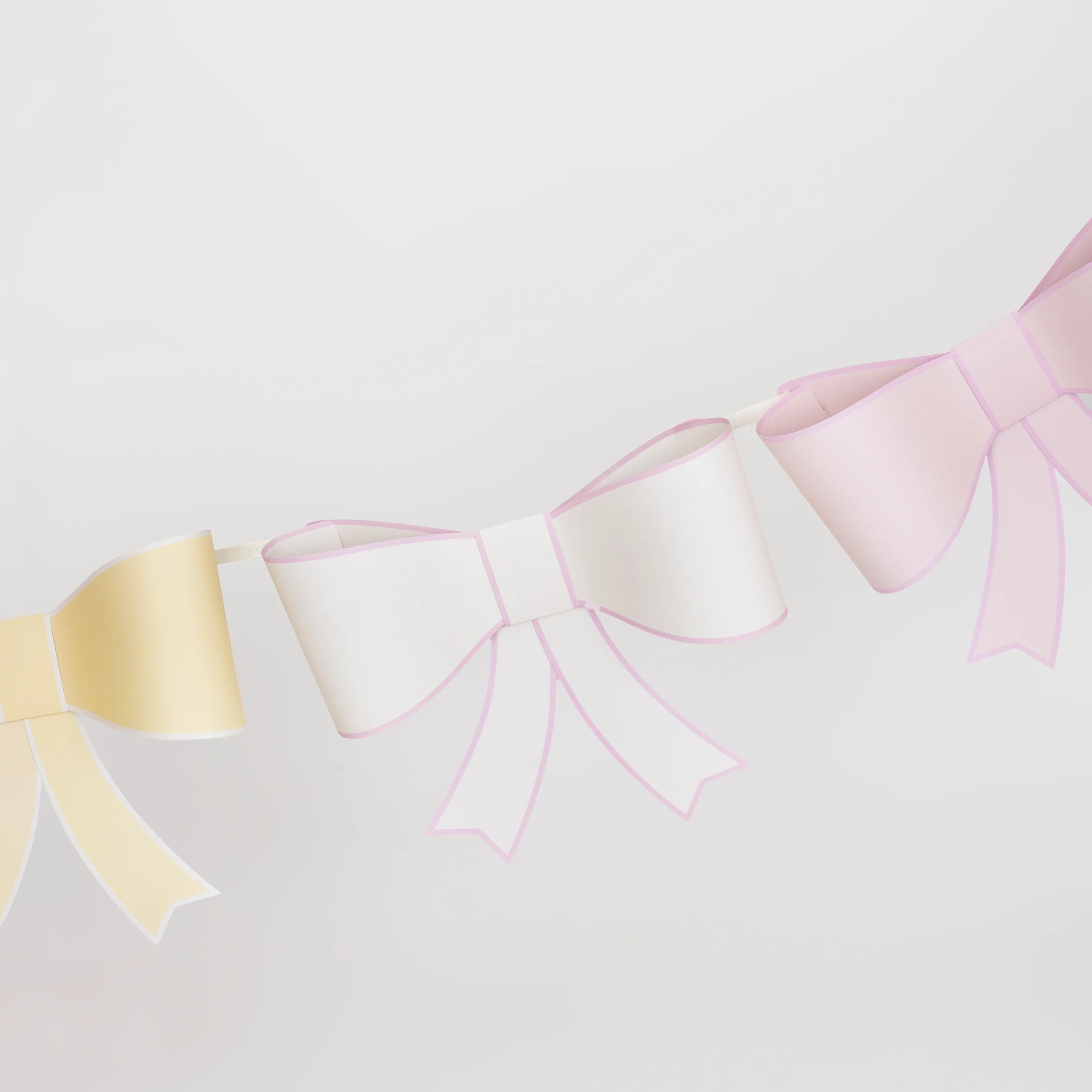 3D Paper Bow Garland - Image 5