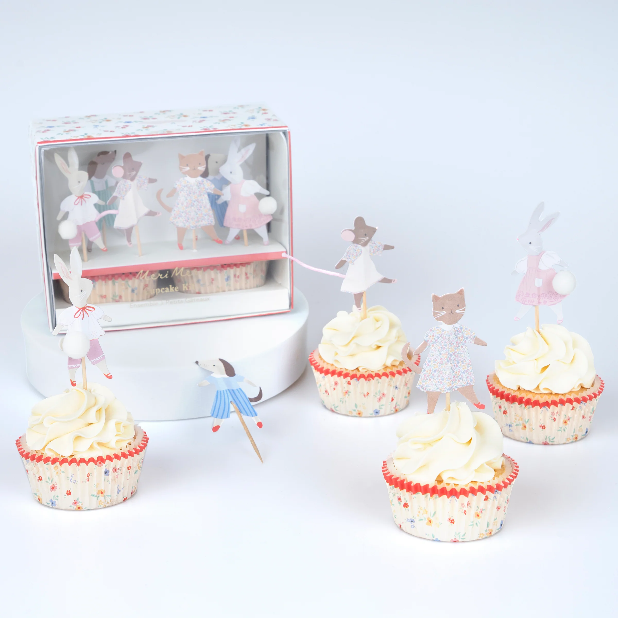 Animal Friends Cupcake Kit (x 24 toppers) - Image 3