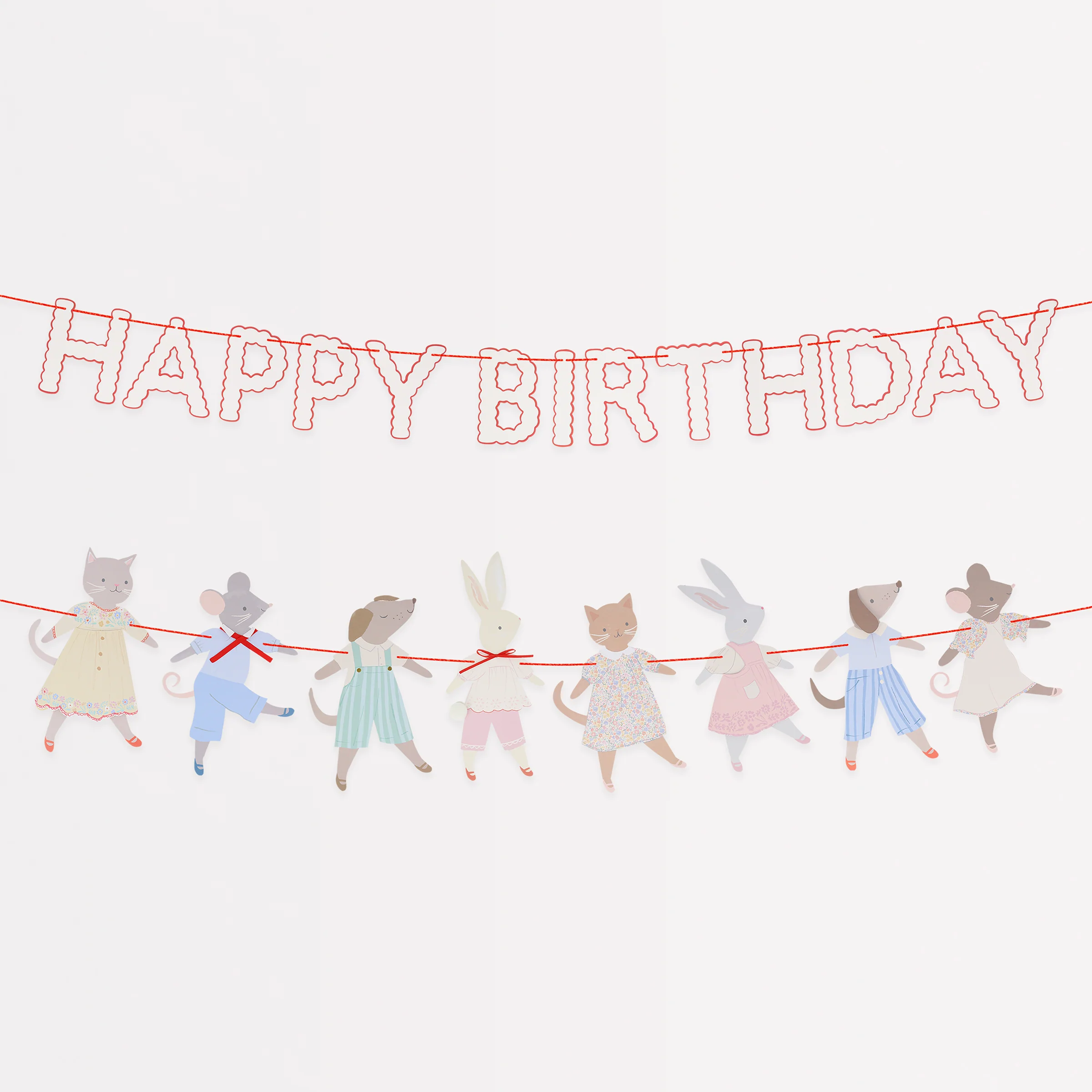 Animal Friends Garland Set