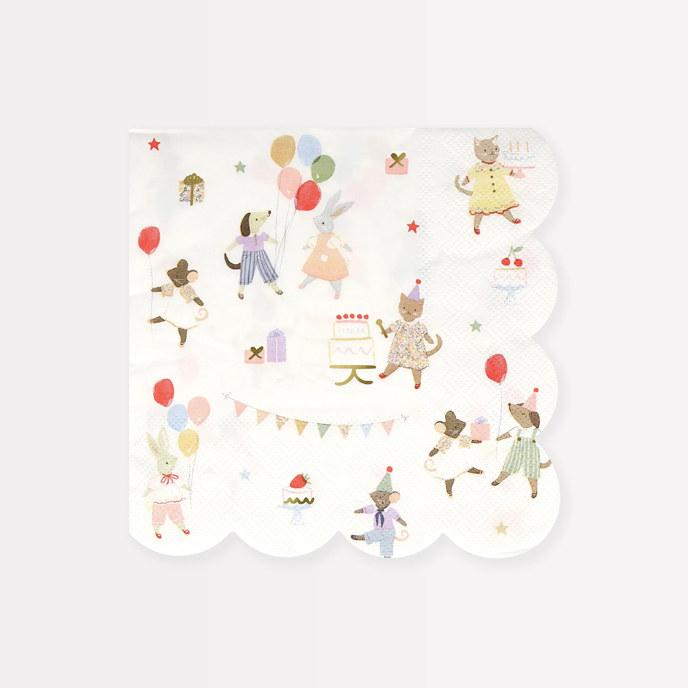 Animal Friends Large Napkins (x 16)