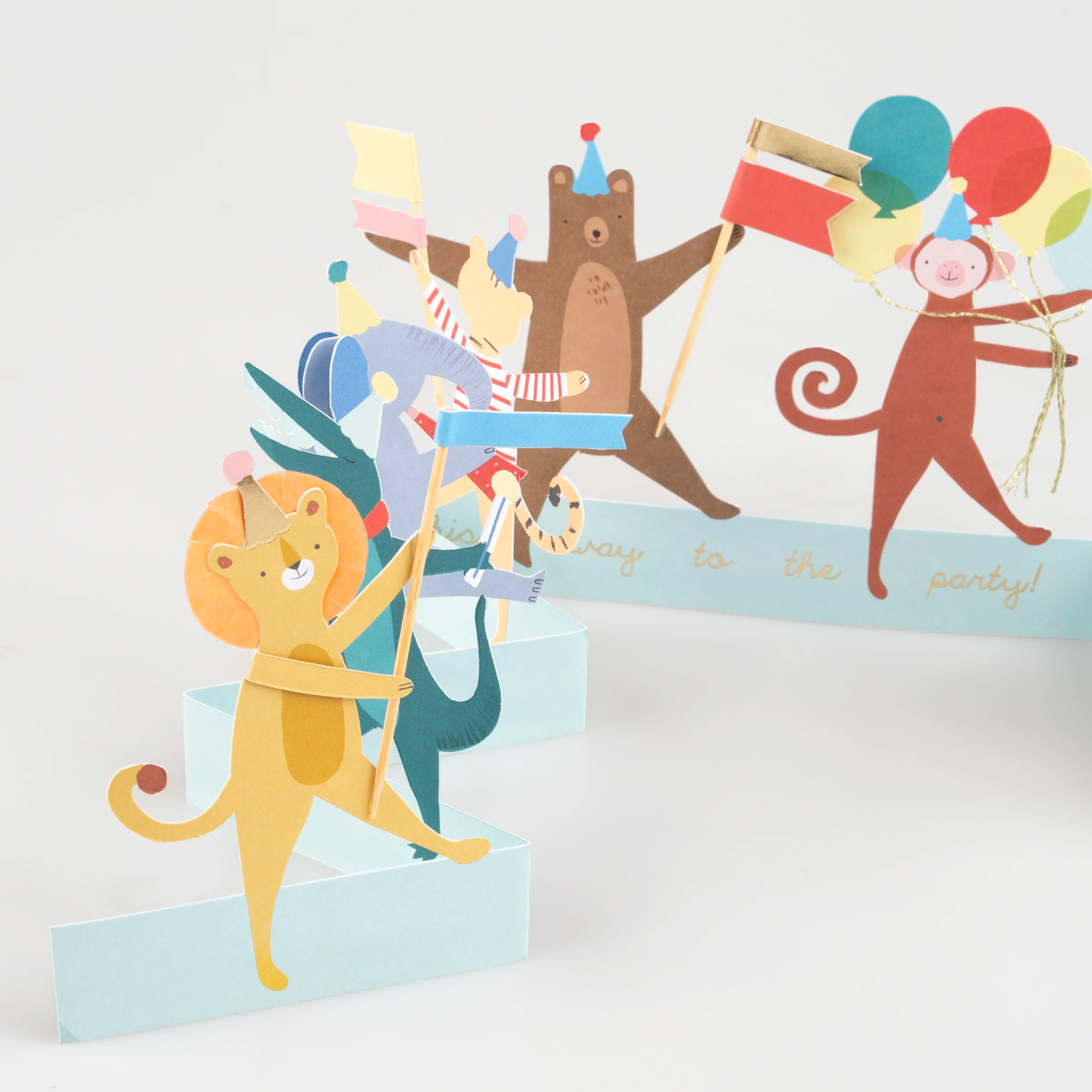 Animal Parade Concertina Card - Image 4