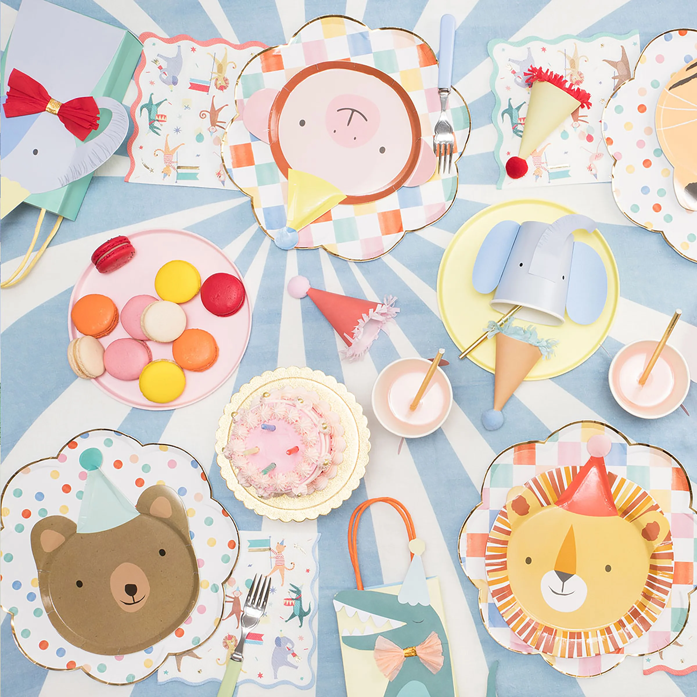 Animal Parade Large Napkins (x 16) - Image 2