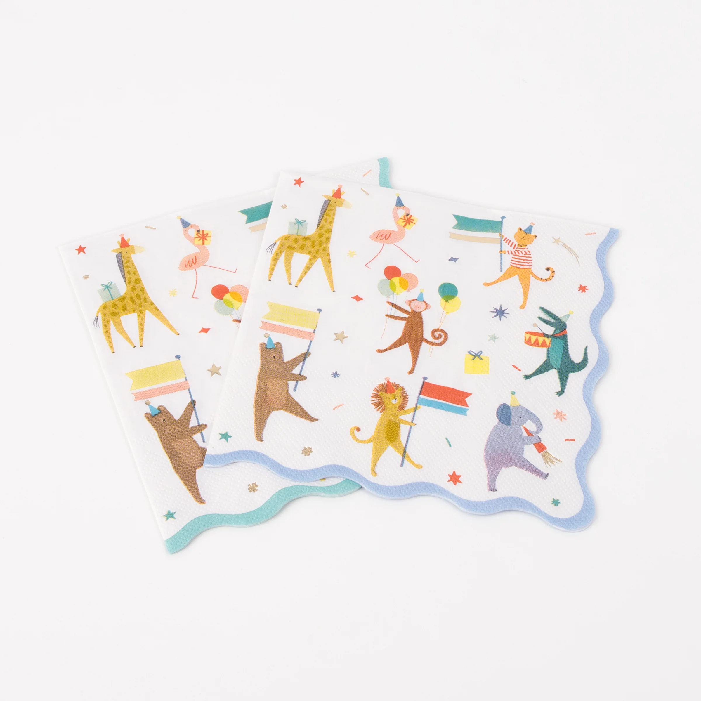 Animal Parade Large Napkins (x 16) - Image 4