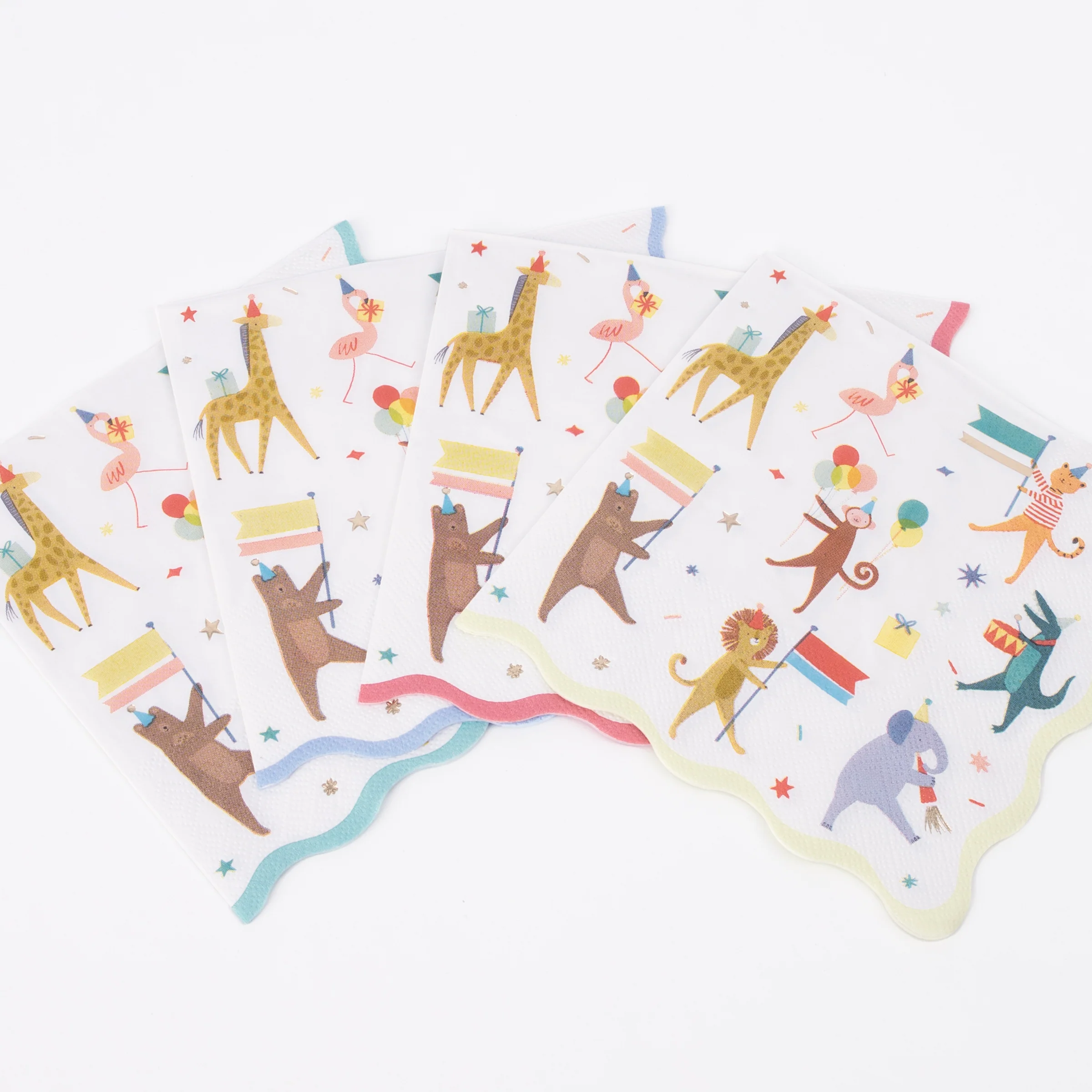 Animal Parade Large Napkins (x 16) - Image 6