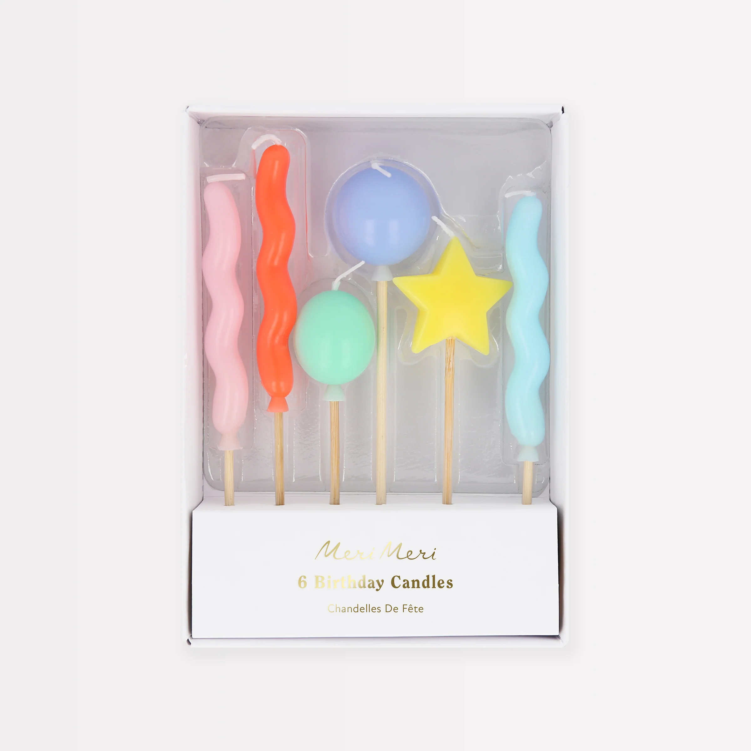 Balloon Candles (x 6)