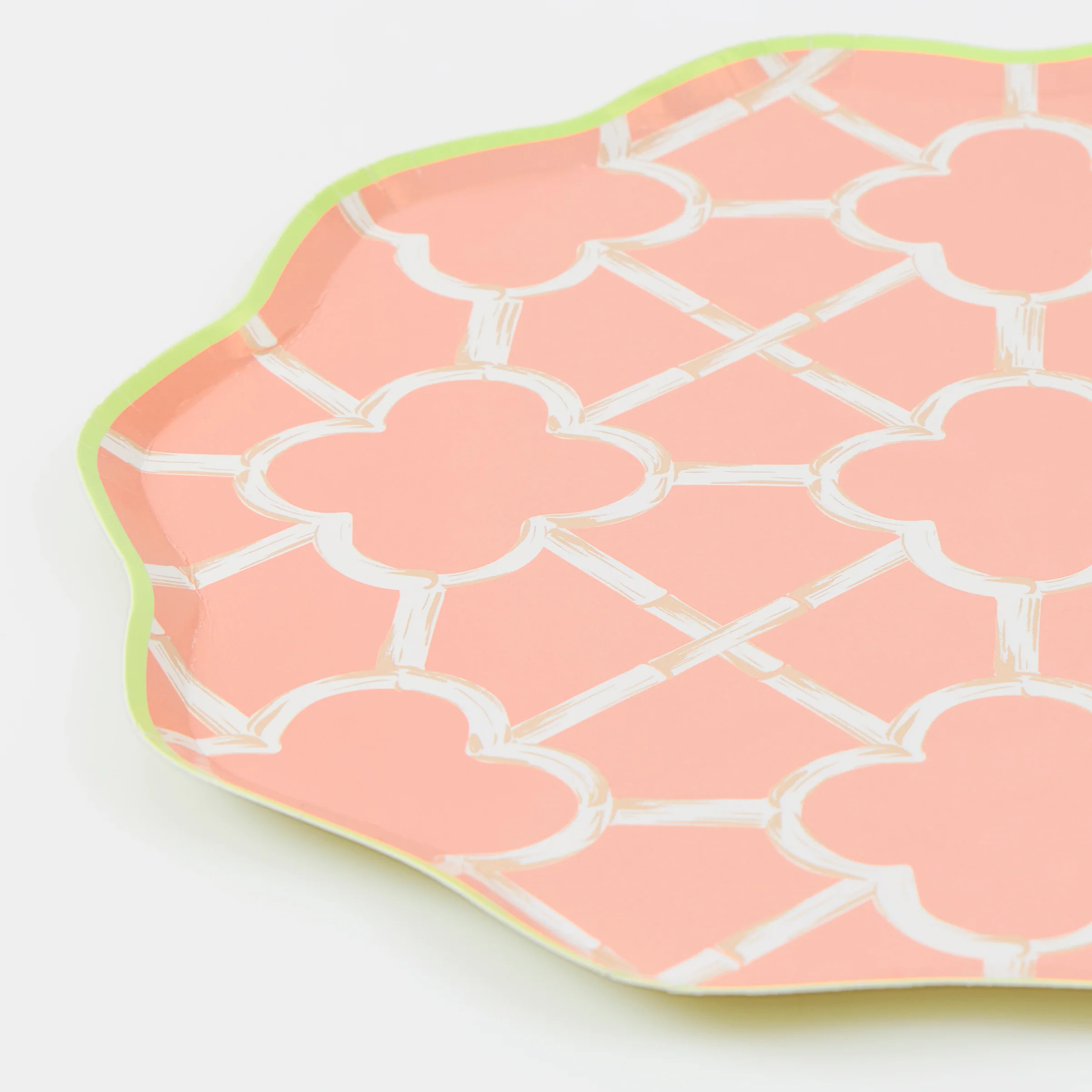 Bamboo Pattern Dinner Plates (x 8) - Image 3