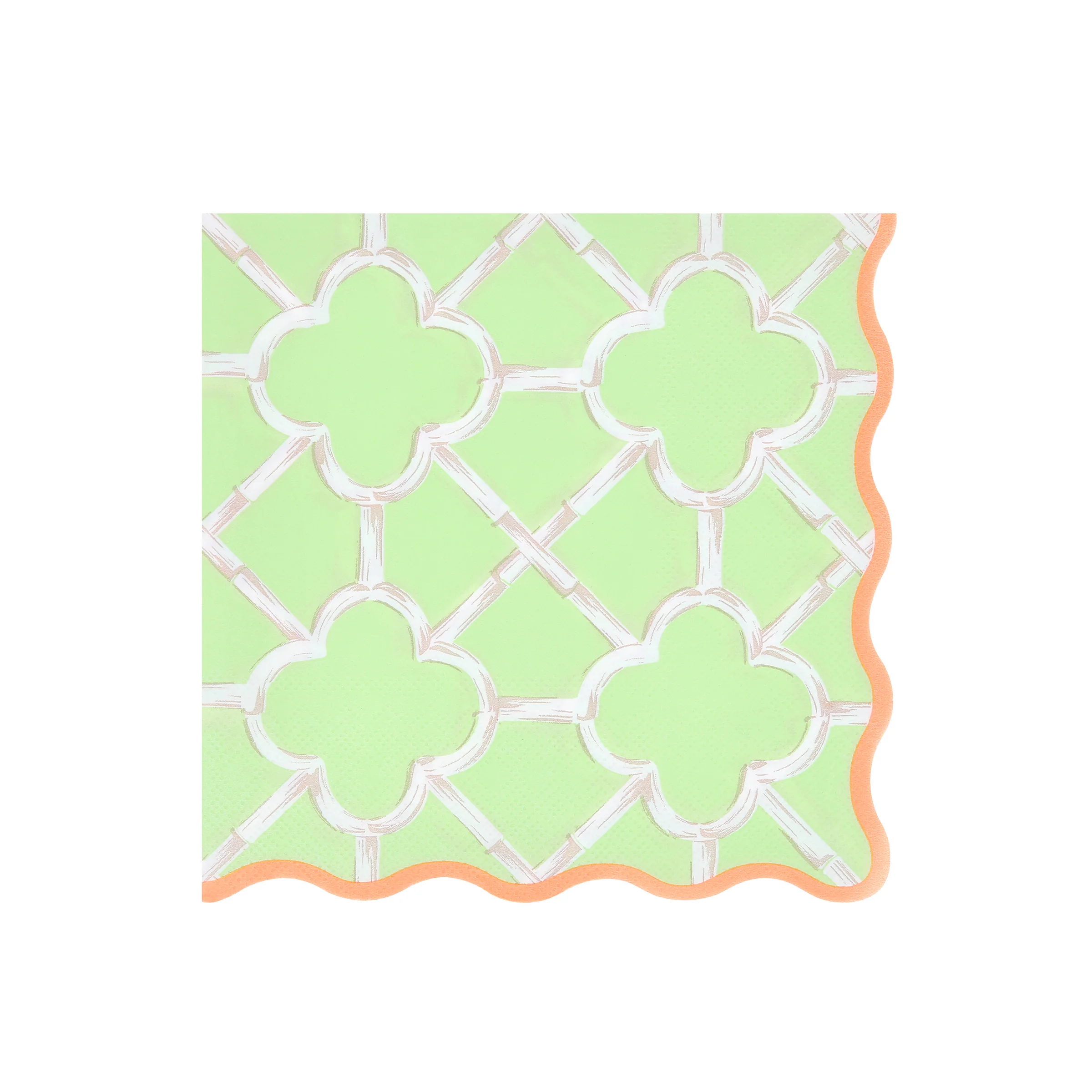 Bamboo Pattern Large Napkins (x 16) - Image 4
