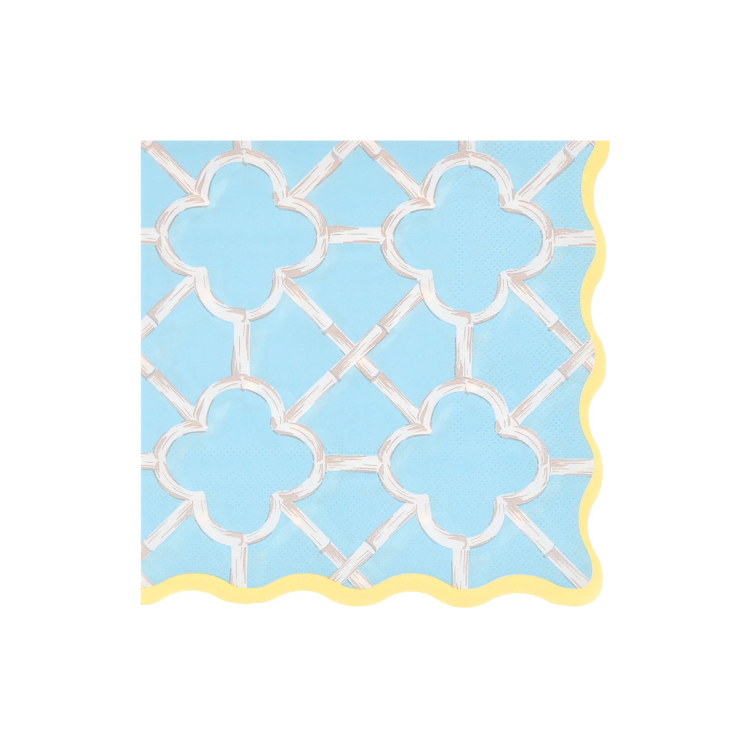 Bamboo Pattern Large Napkins (x 16) - Image 5