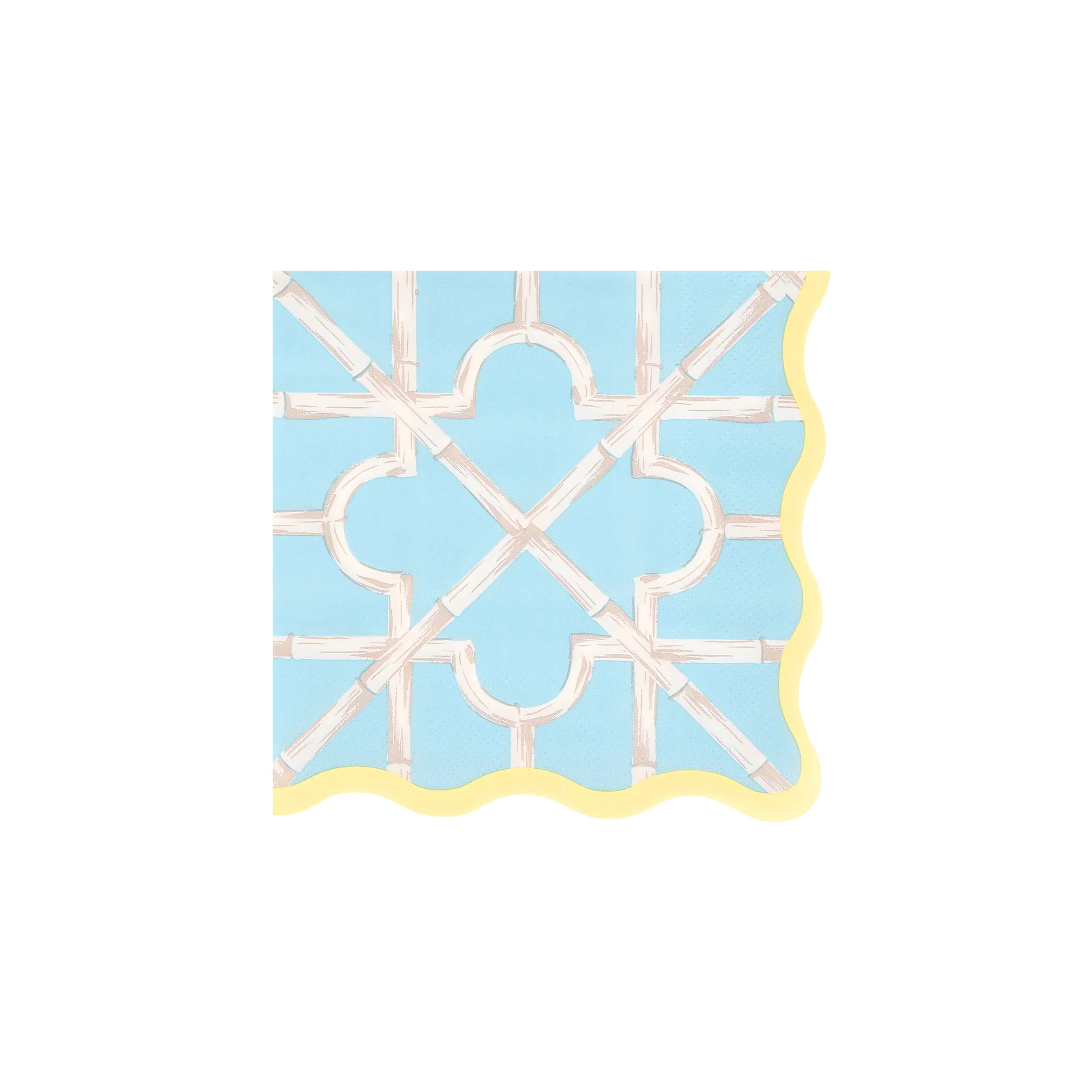 Bamboo Pattern Small Napkins (x 16) - Image 5