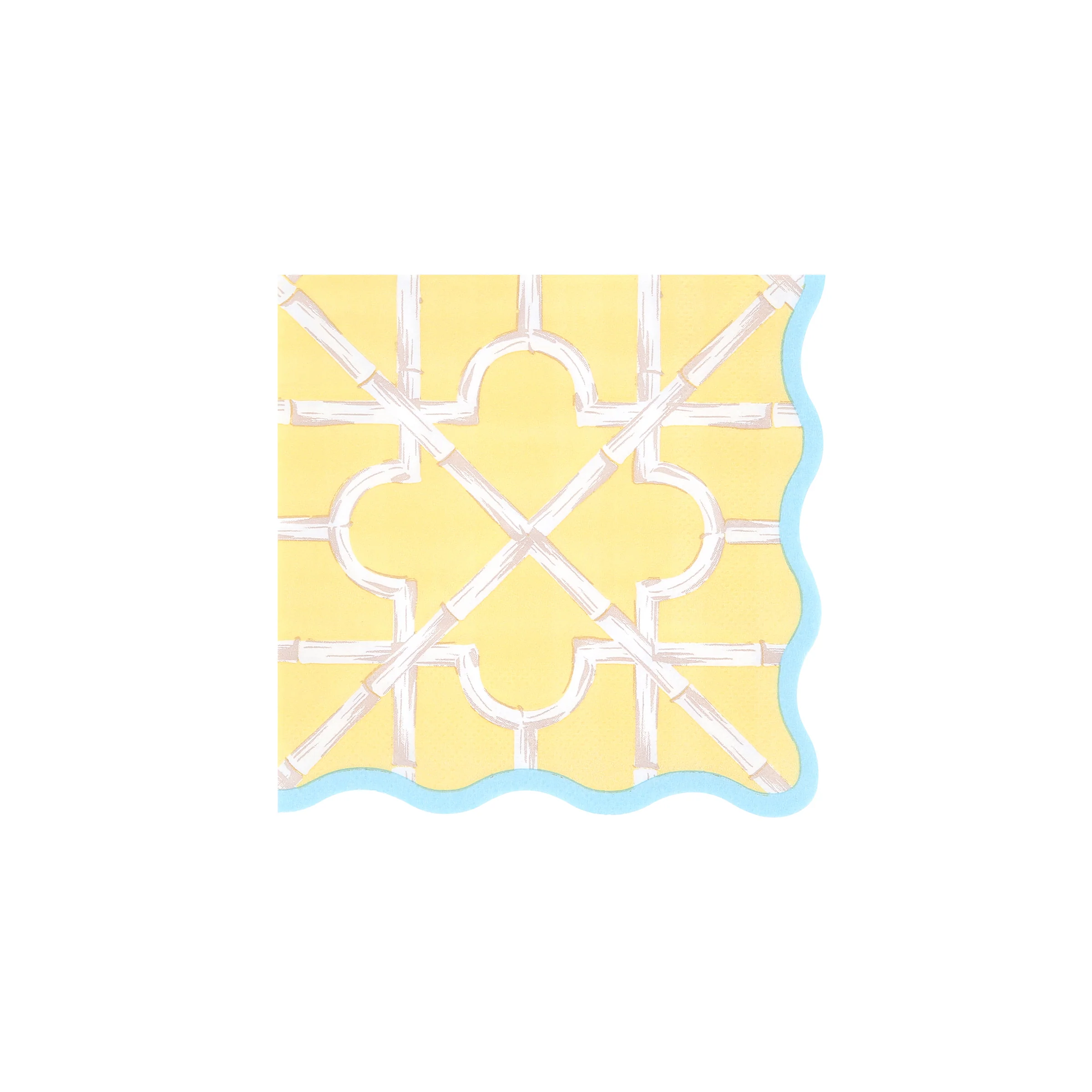 Bamboo Pattern Small Napkins (x 16) - Image 6
