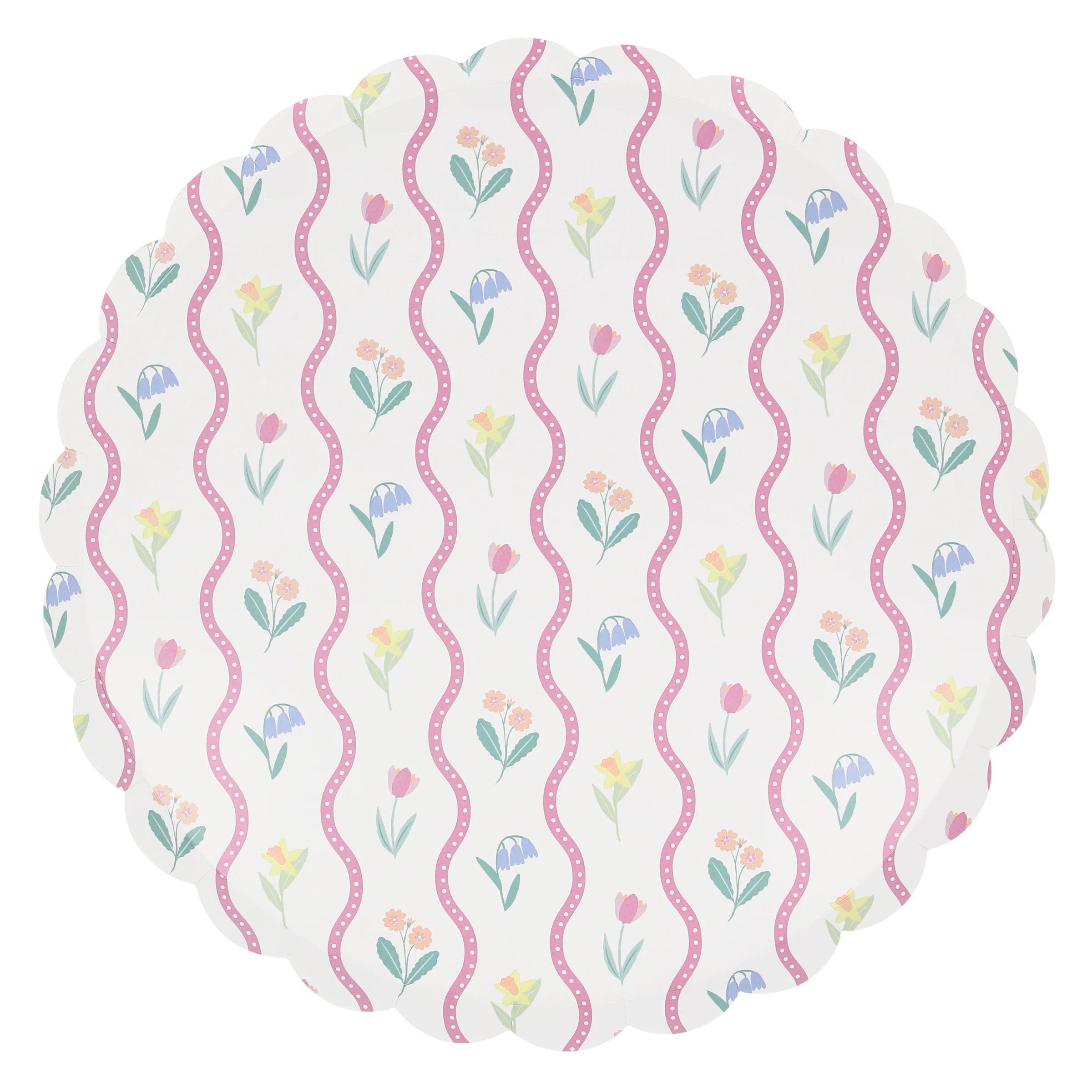 Bloomsbury Floral Pattern Dinner Plates (x 8) - Image 4