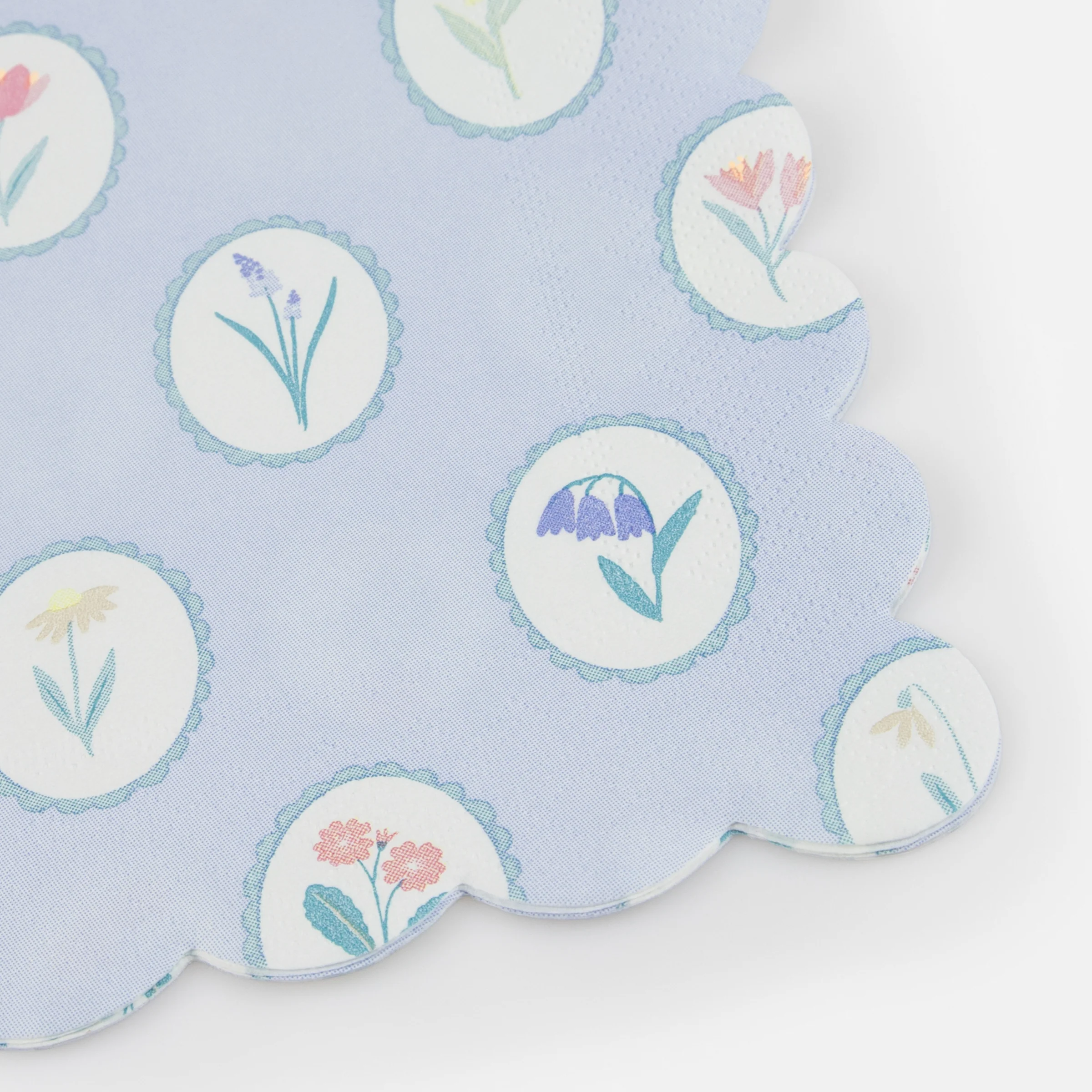 Bloomsbury Floral Pattern Large Napkins (x 16) - Image 3