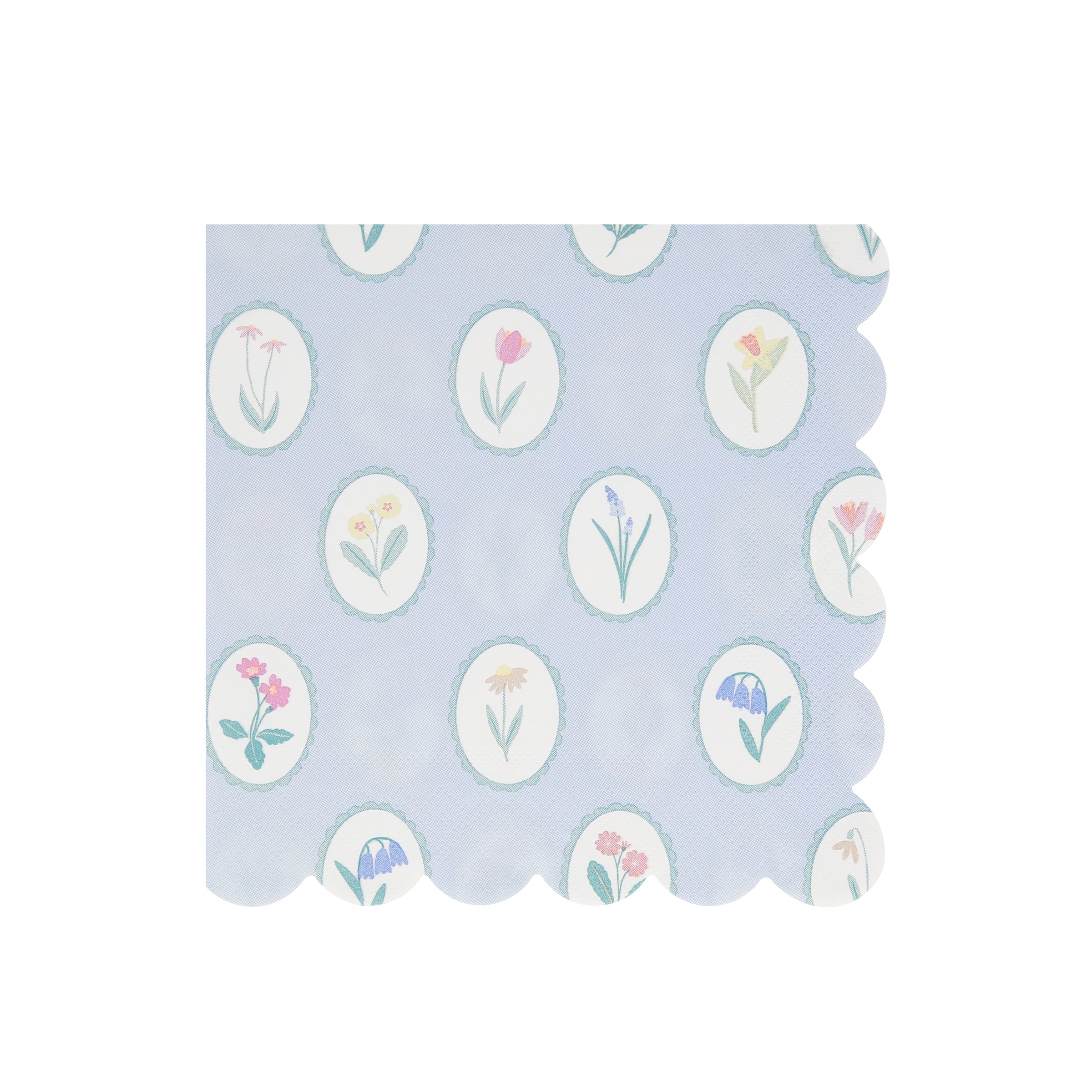 Bloomsbury Floral Pattern Large Napkins (x 16) - Image 5