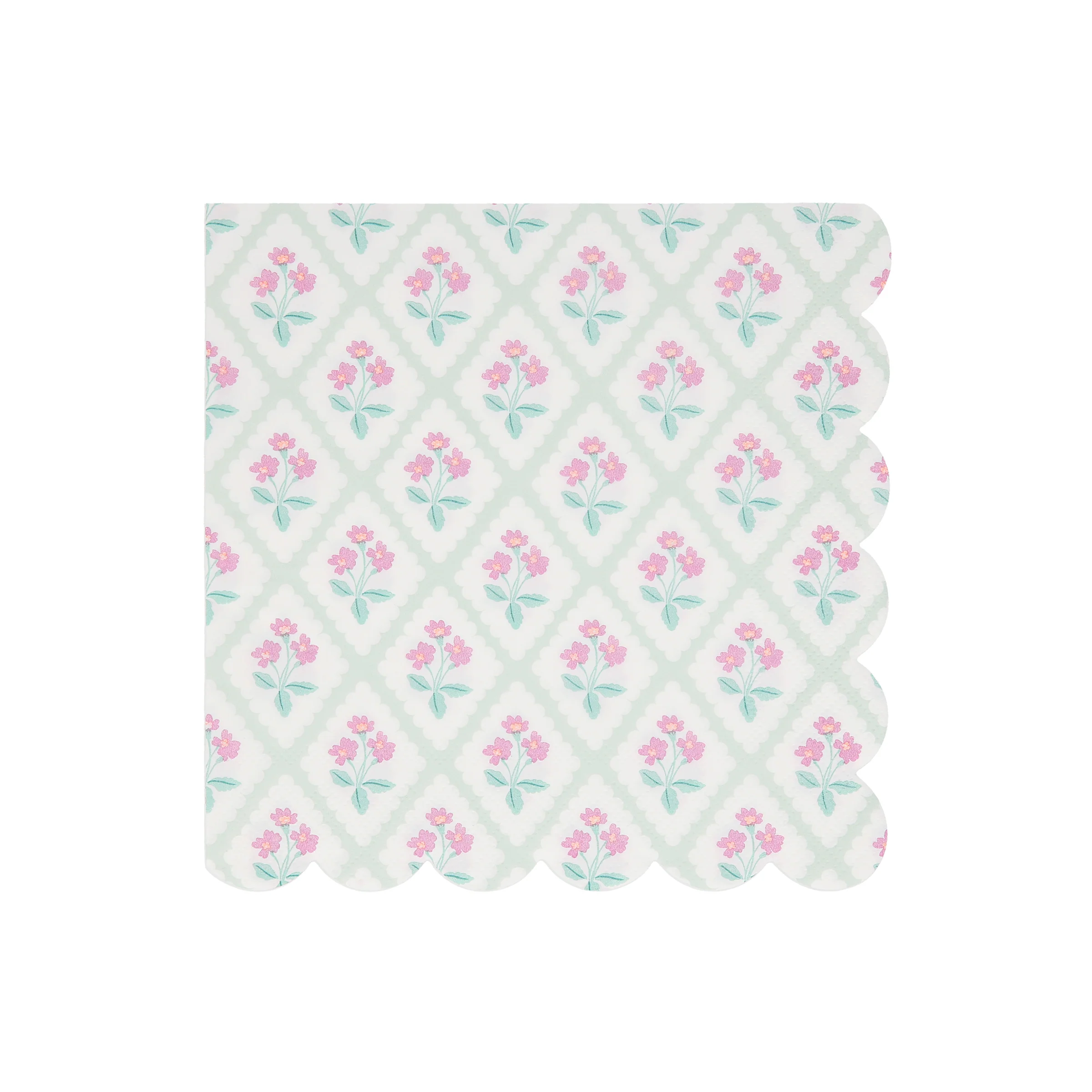 Bloomsbury Floral Pattern Large Napkins (x 16) - Image 7