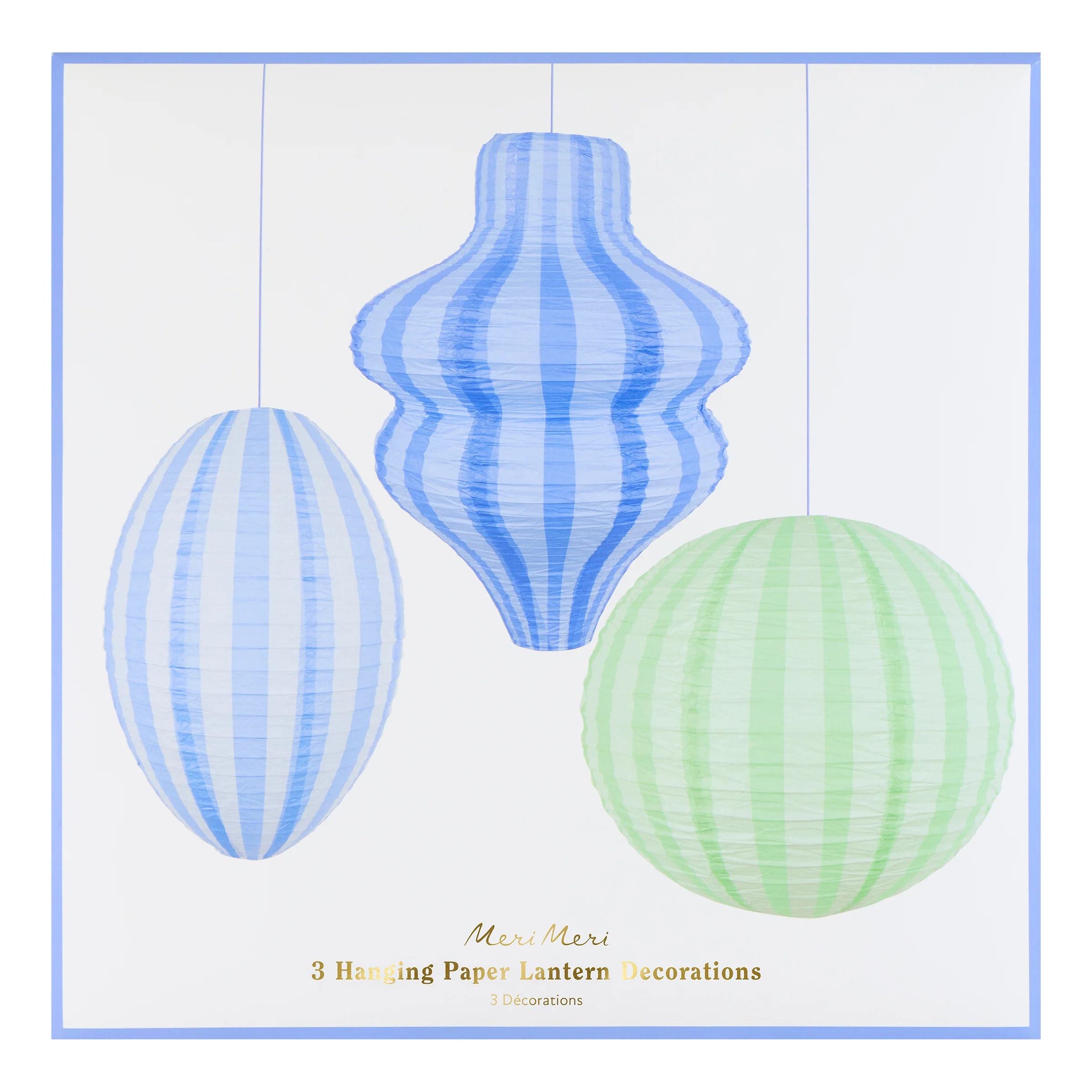 Blue Lanterns (x 3) - Image 7