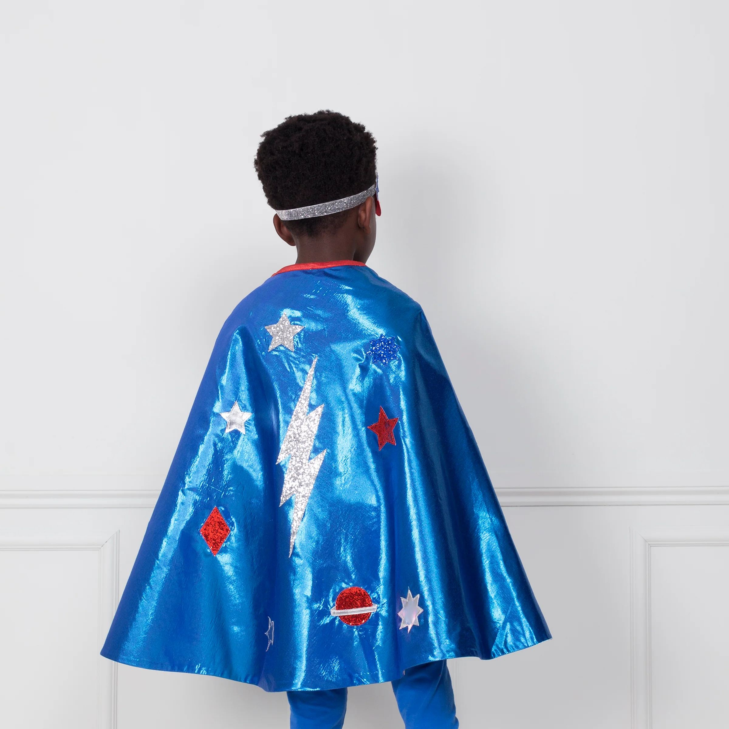 Blue Superhero Costume - Image 2
