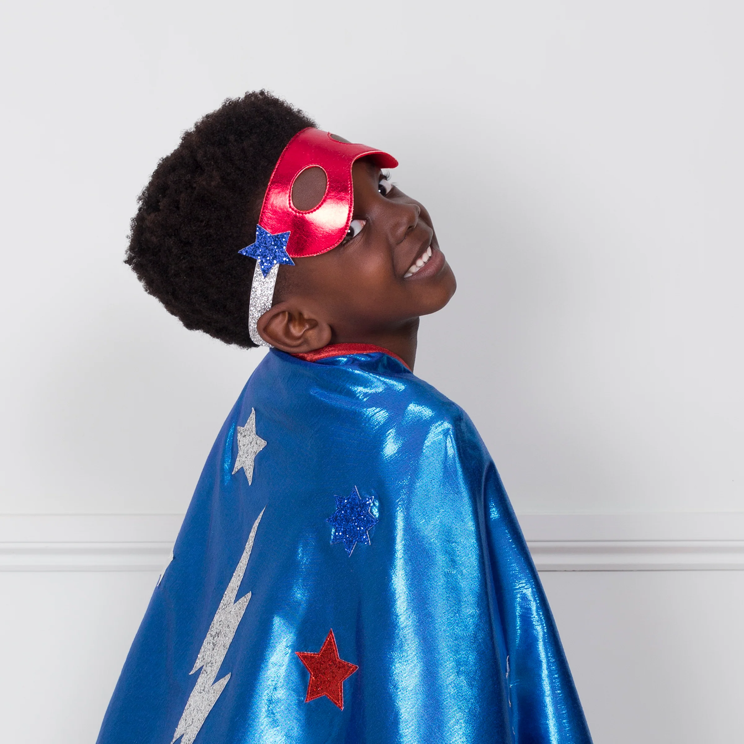 Blue Superhero Costume - Image 3