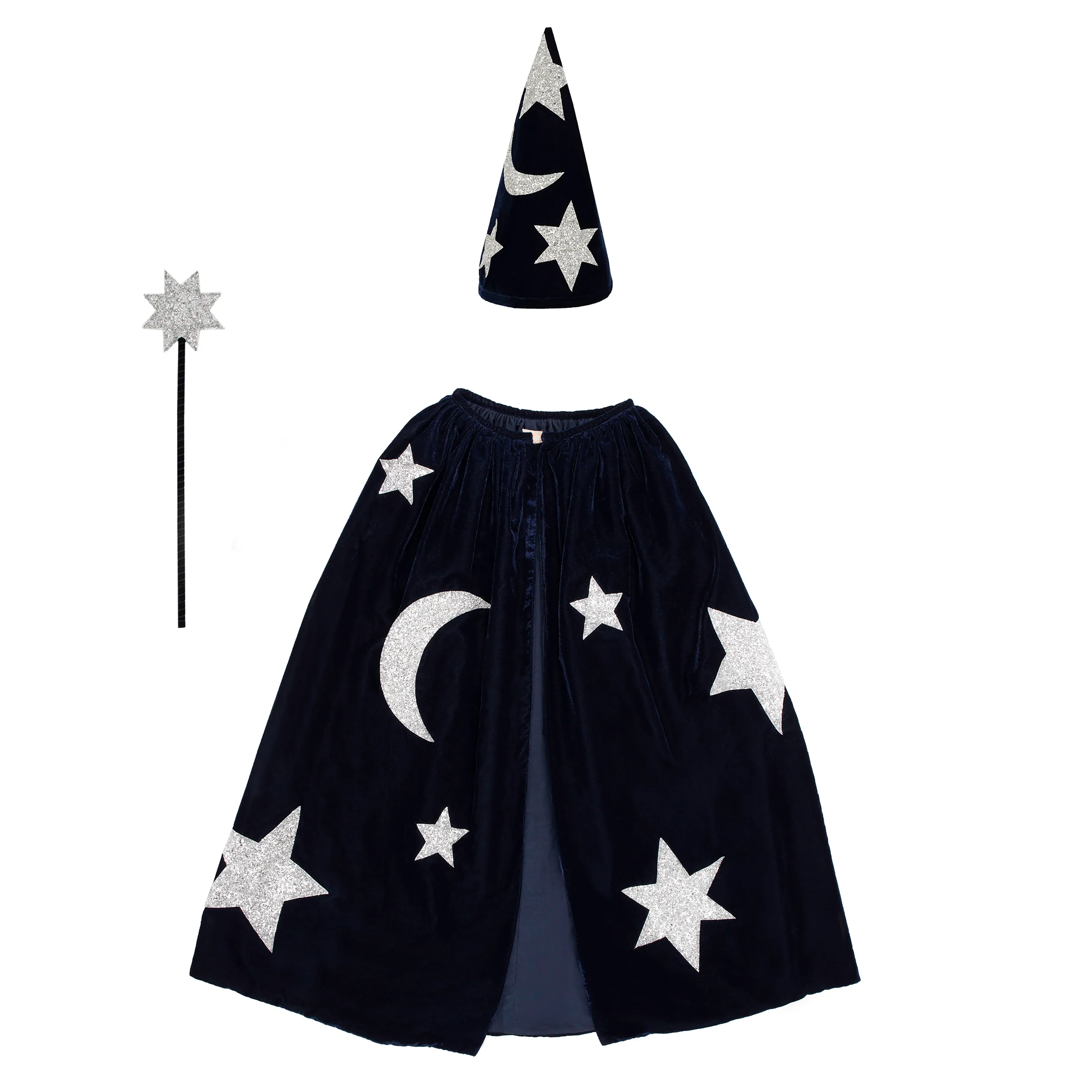 Blue Velvet Wizard Costume - Image 7