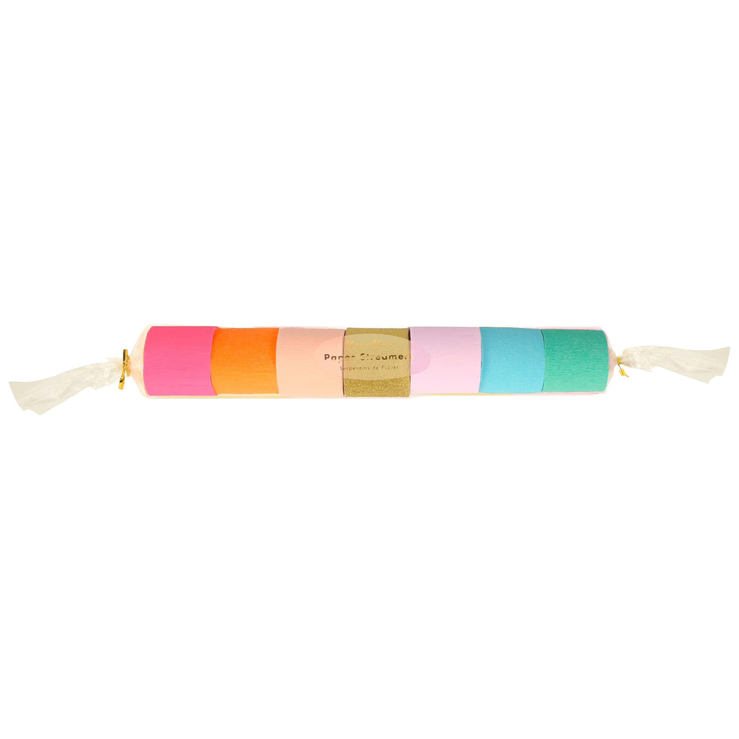 Bright Crepe Paper Streamers (x 7) - Image 2
