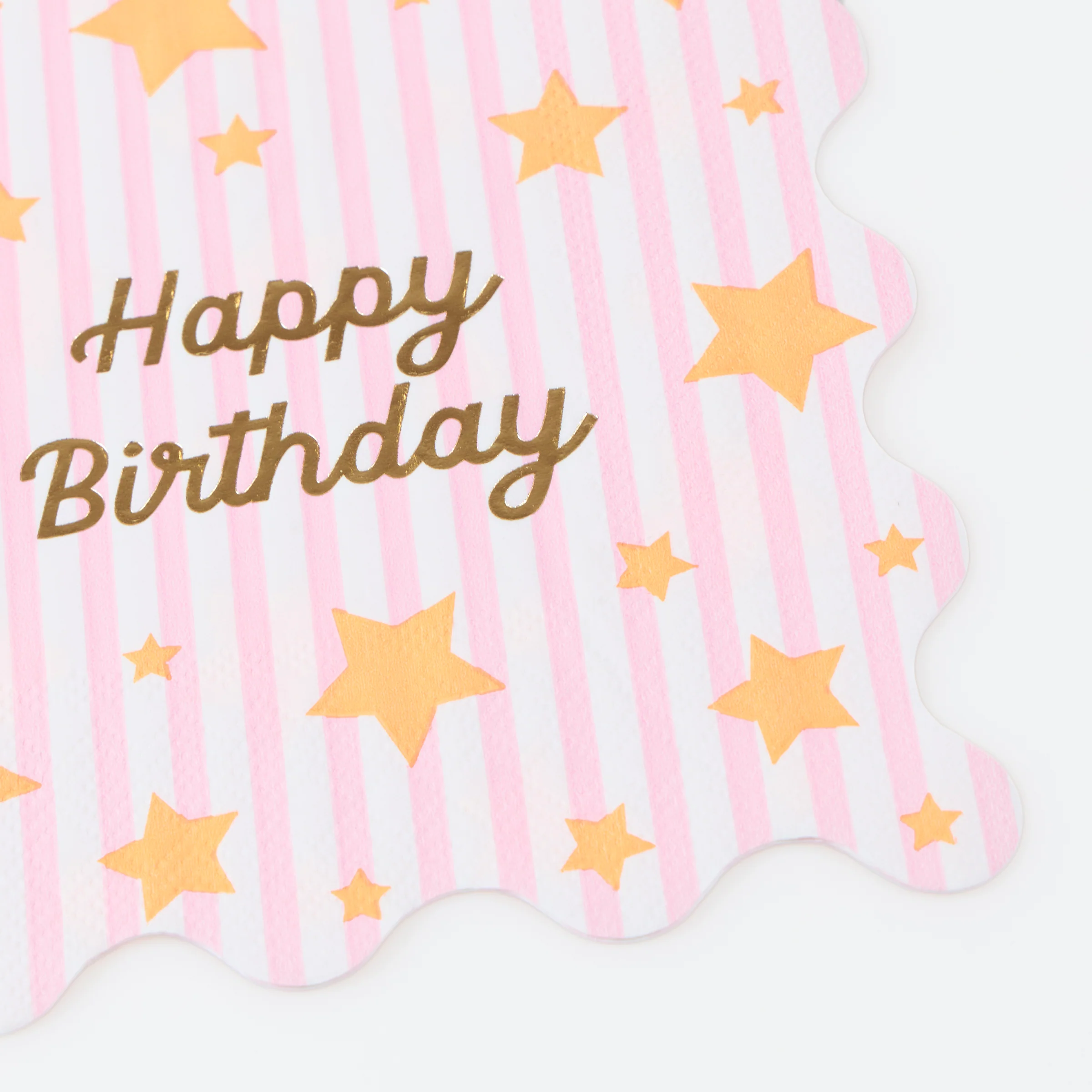 Bright Star Happy Birthday Large Napkins (x 16) - Image 3
