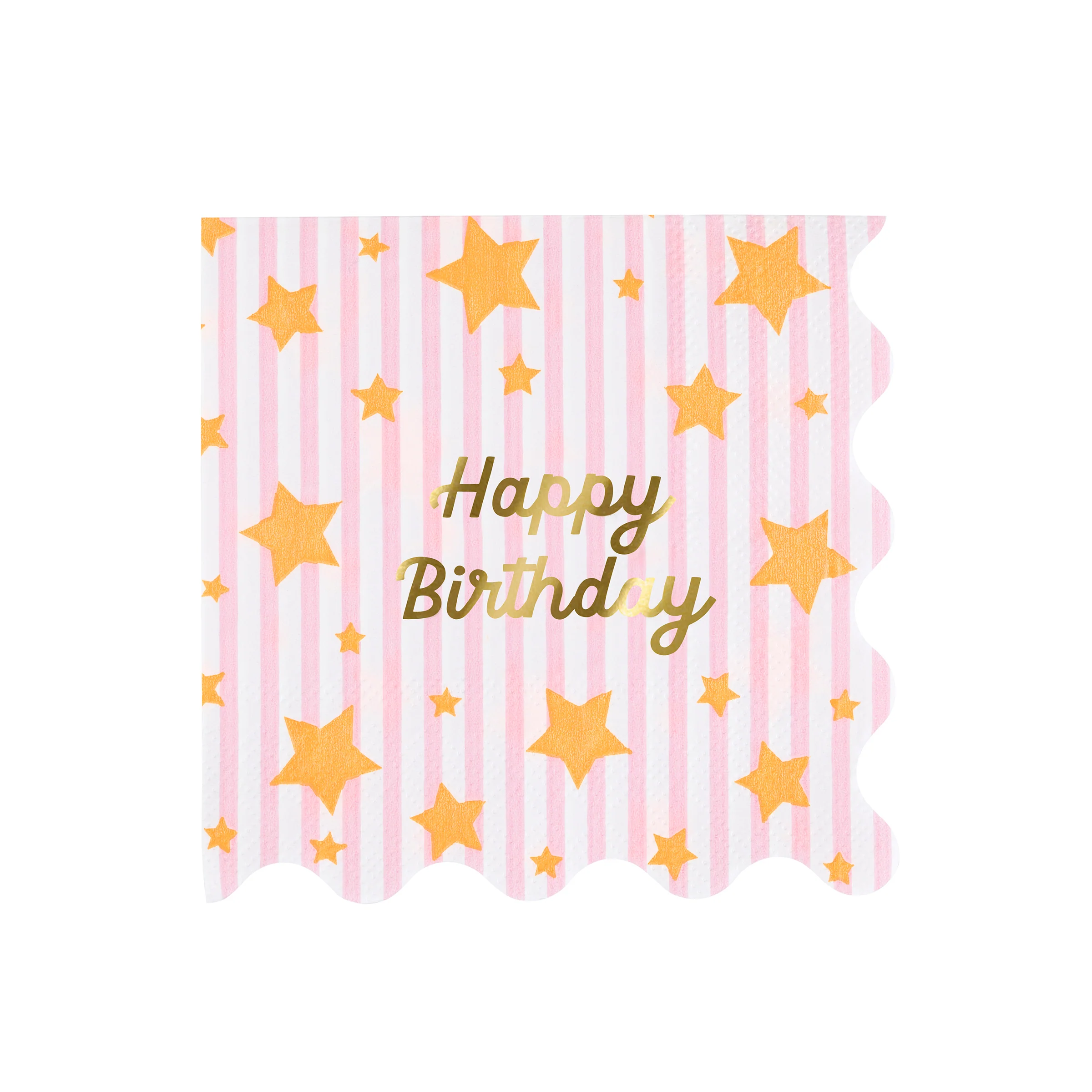 Bright Star Happy Birthday Large Napkins (x 16) - Image 5