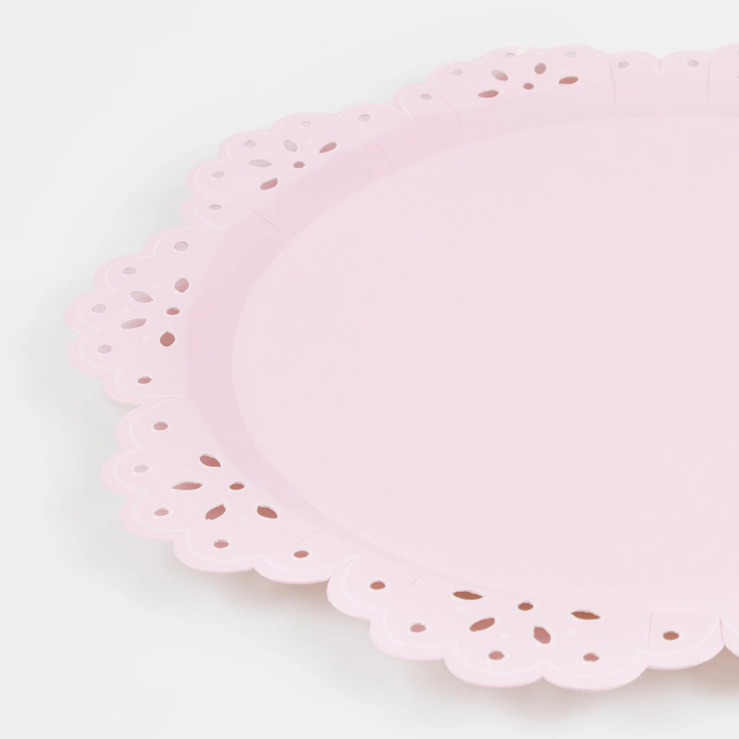 Broderie Anglaise Lace Multi Dinner Plates (x 8) - Image 4