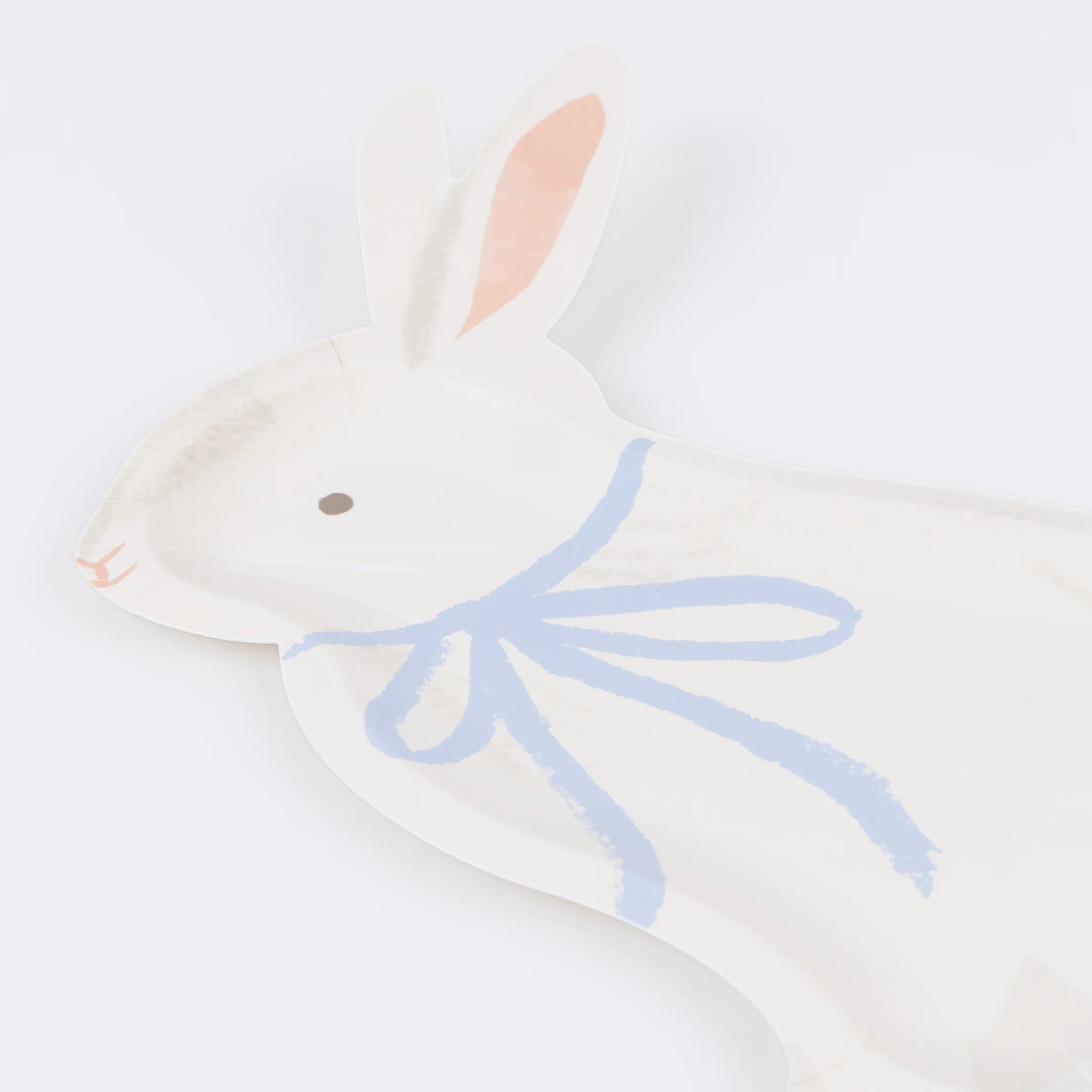 Bunny With Bow Plates (x 8) - Image 3