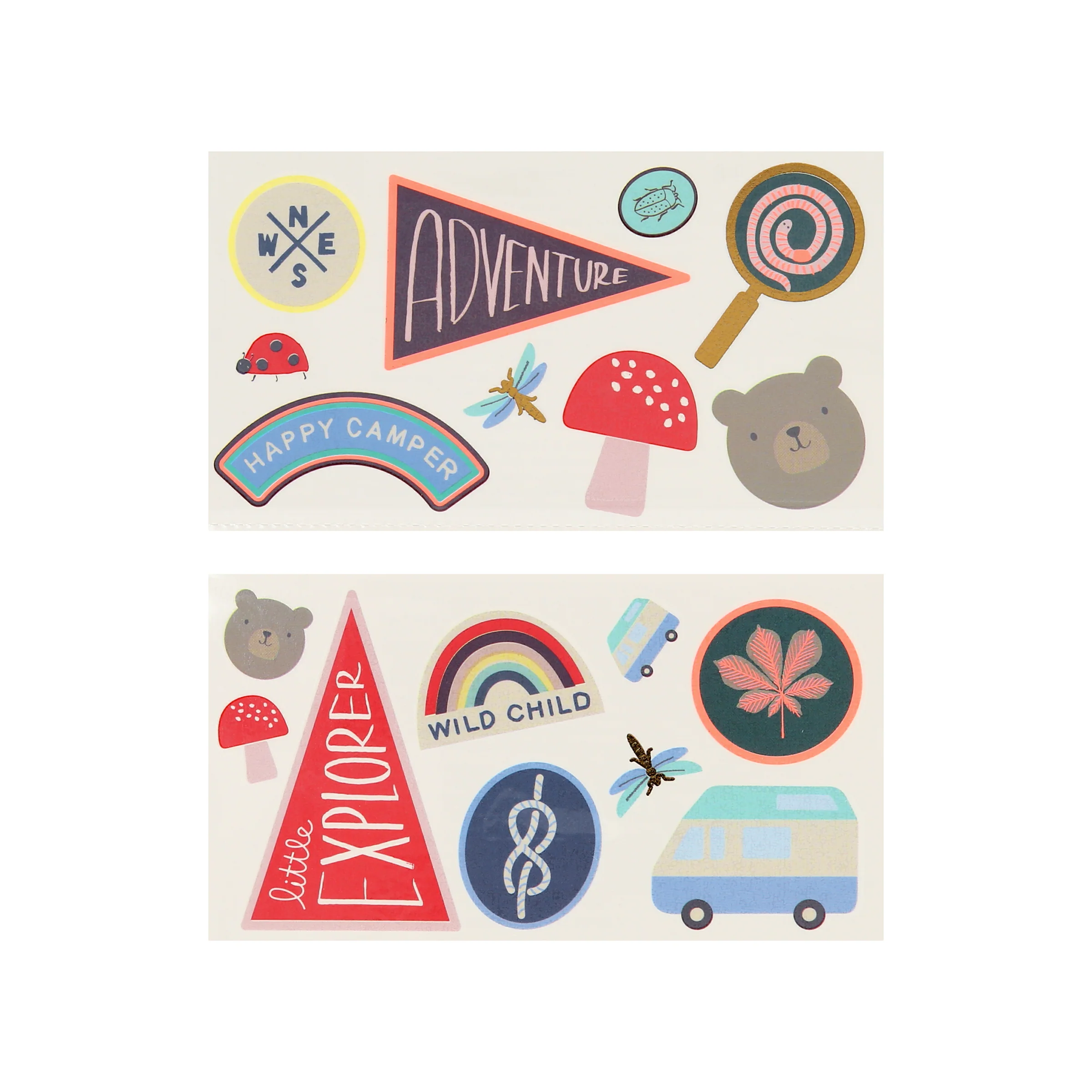Outdoor Adventures Temporary Tattoos - Image 2