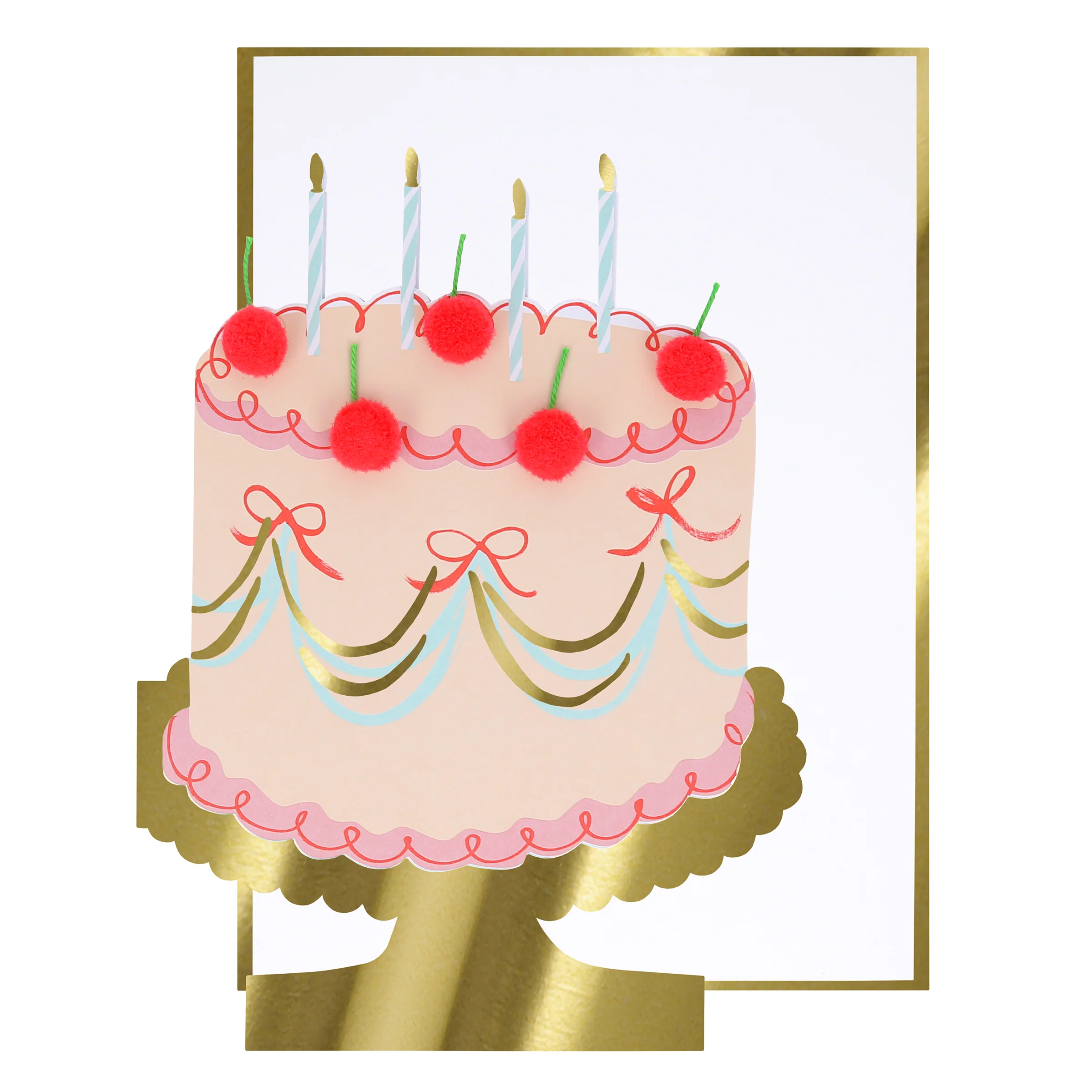 Cherry Cake Birthday Card - Image 5