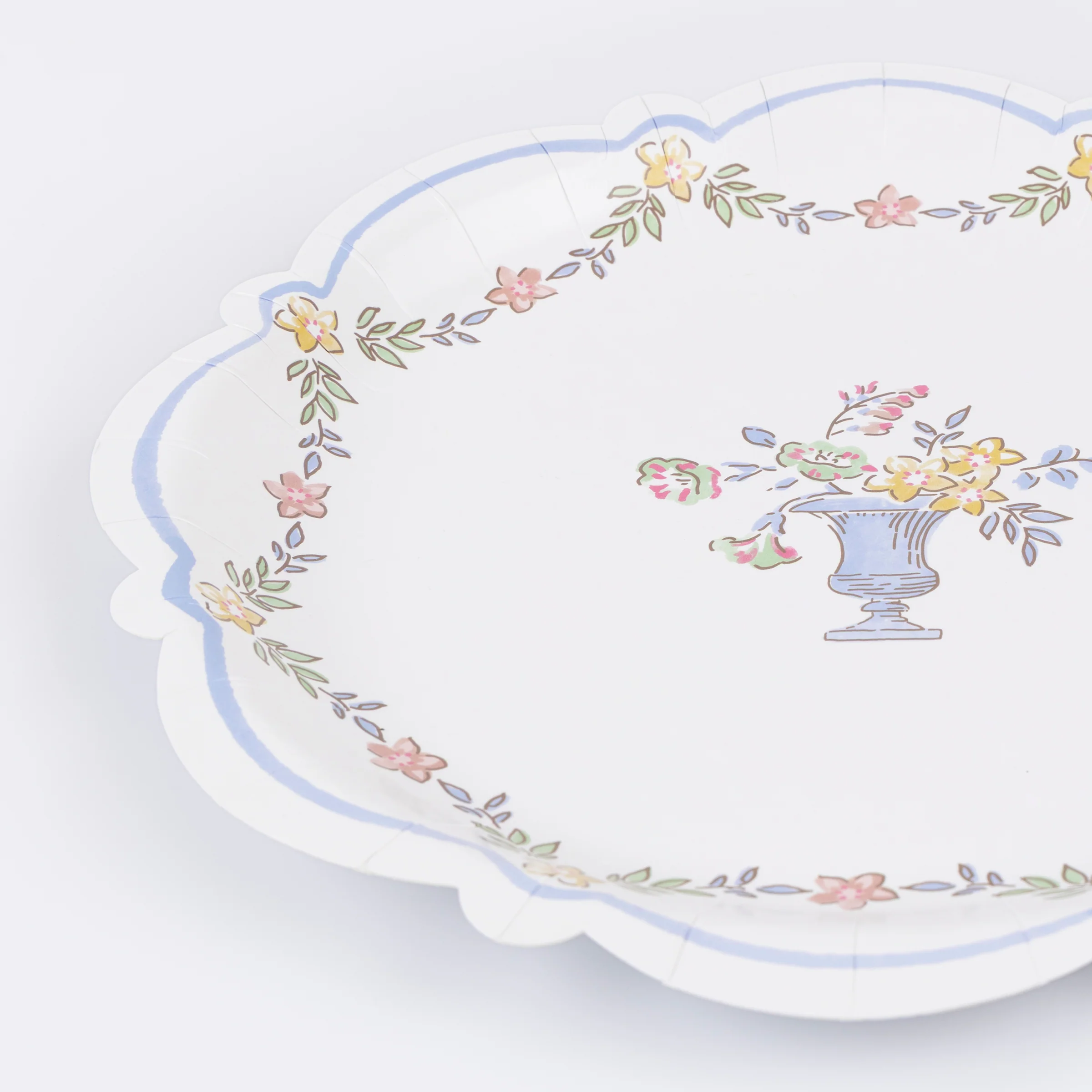 Chintz Border Side Plates (x 8) - Image 2
