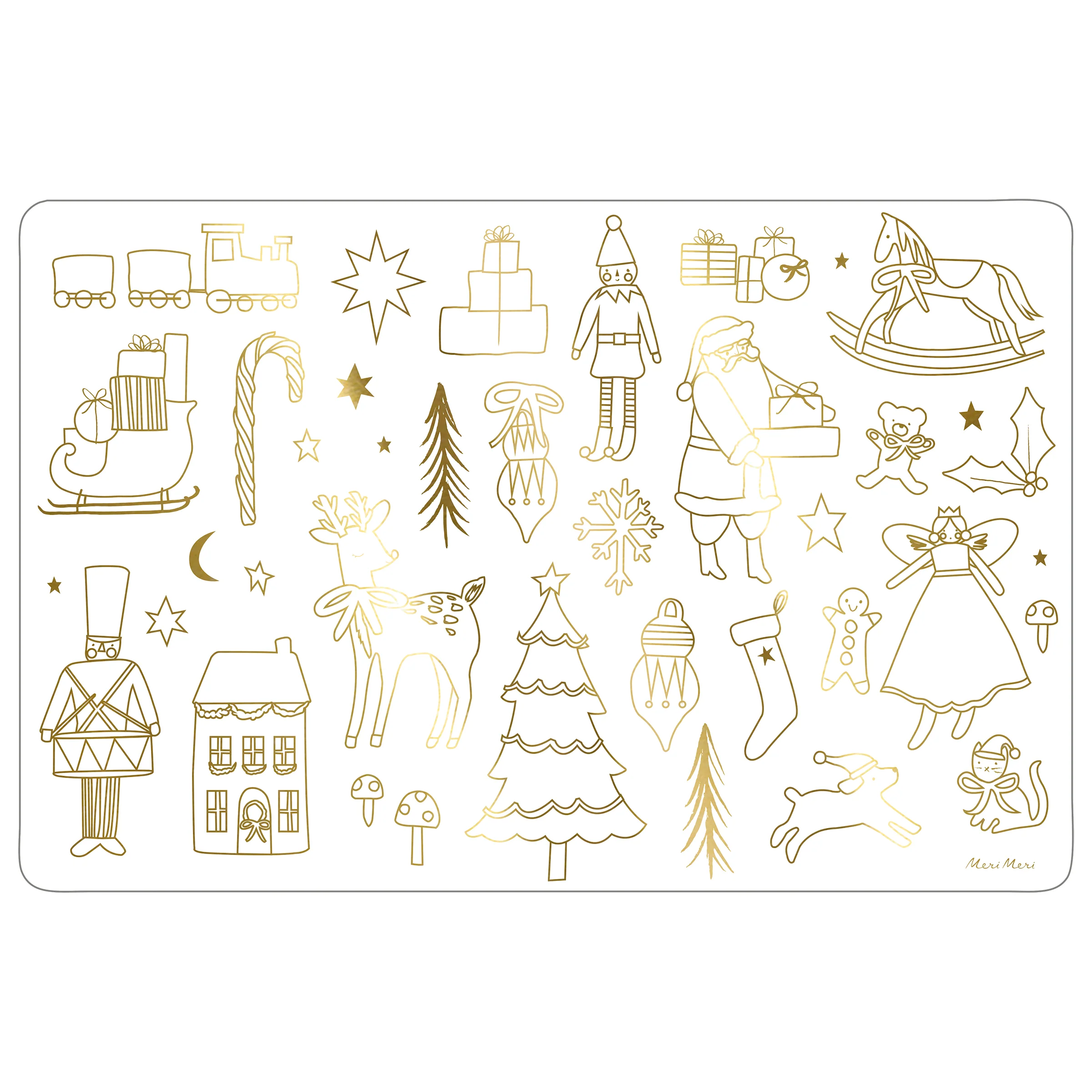 Christmas Colouring Placemats (x 8) - Image 3