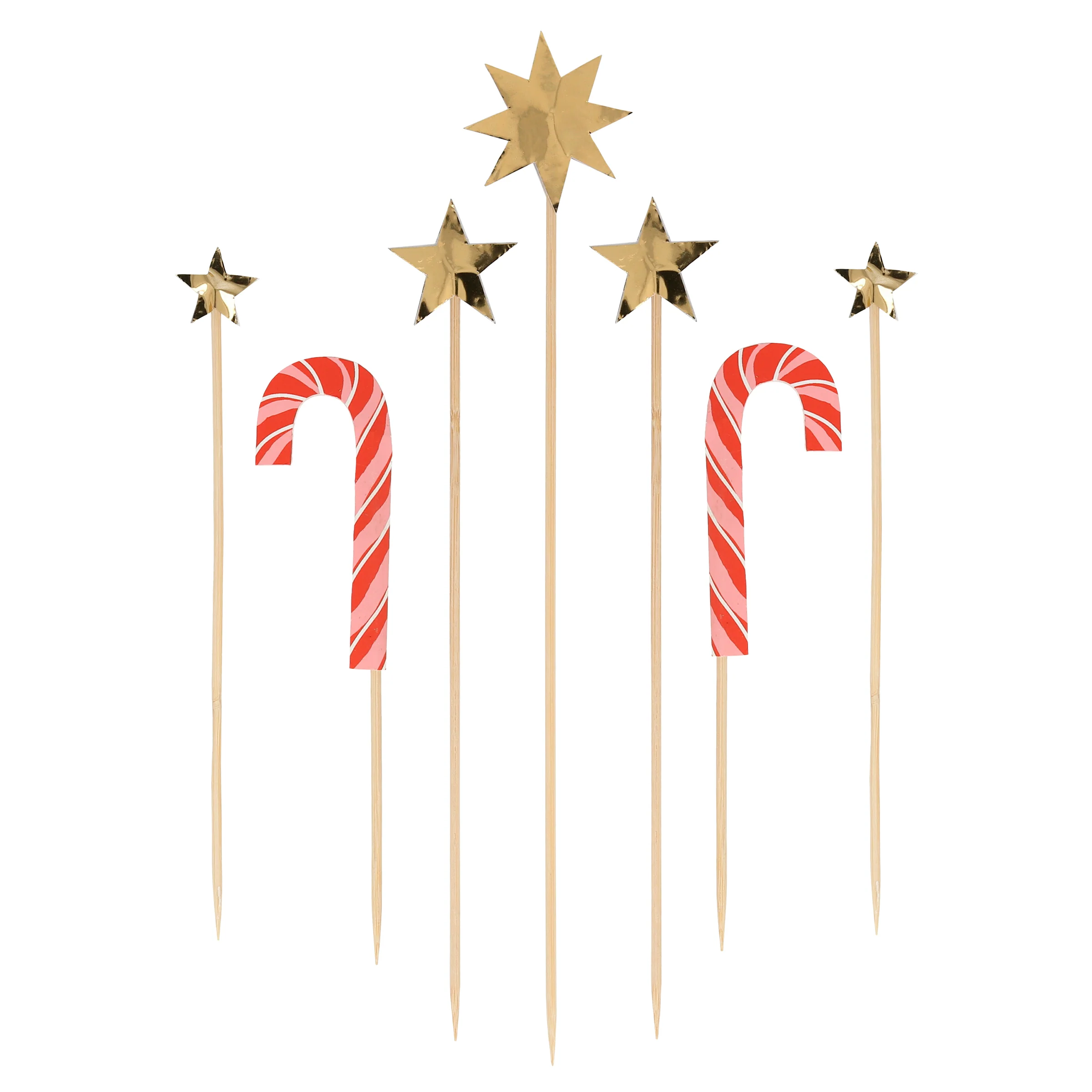 Christmas Honeycomb Cake Topper Set (x 10) - Image 6