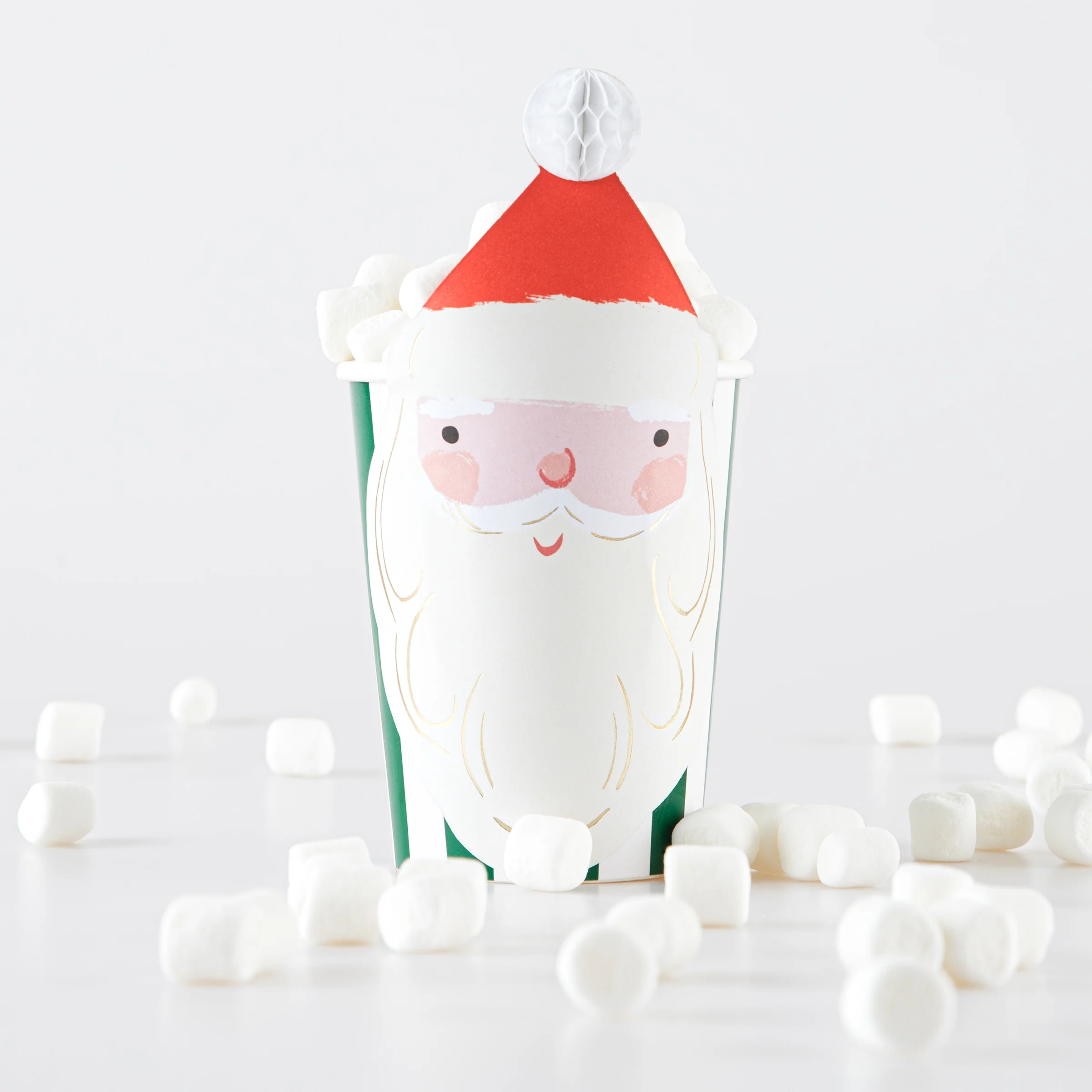 Christmas Honeycomb Cups (x 8) - Image 4