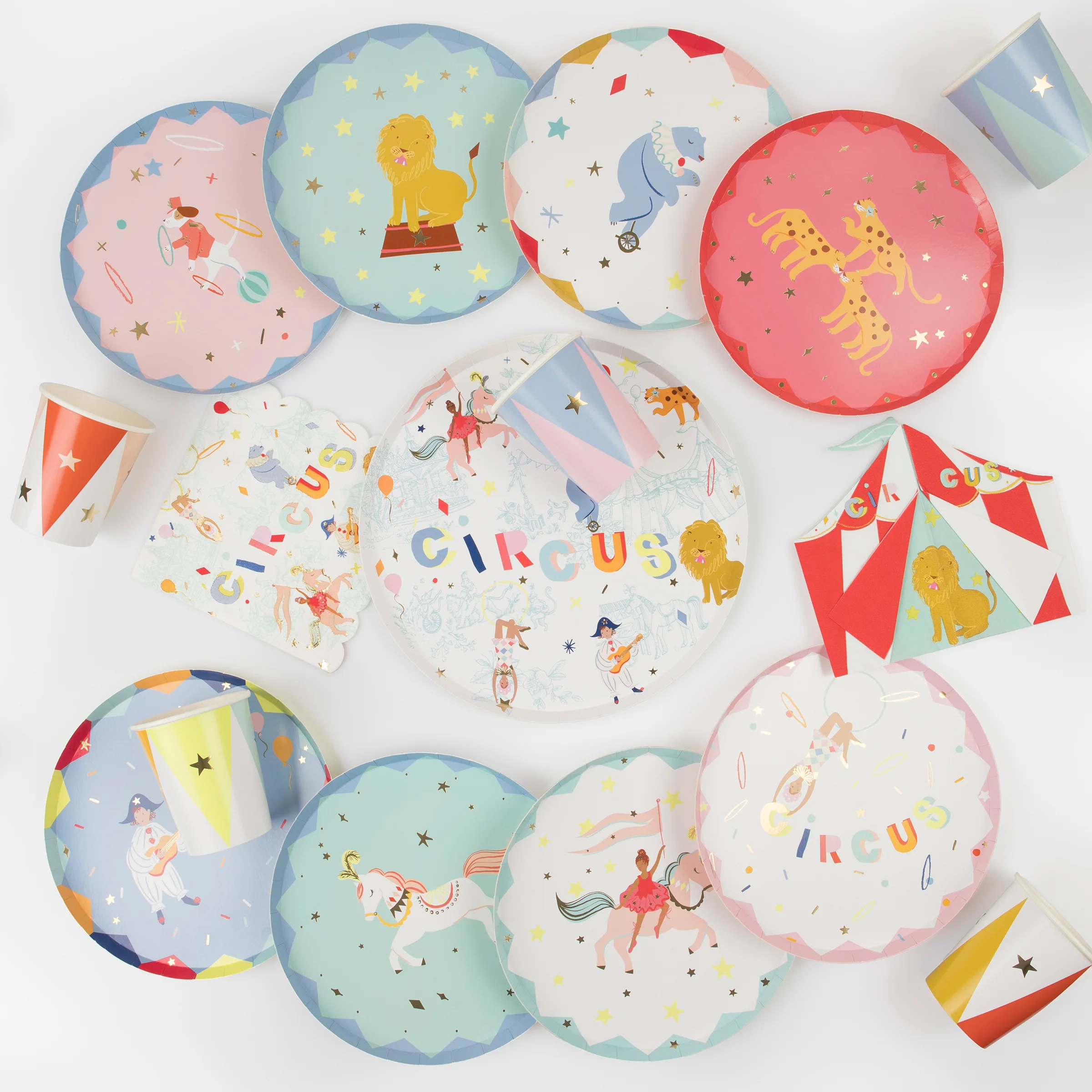 Circus Cups (x 8) - Image 5