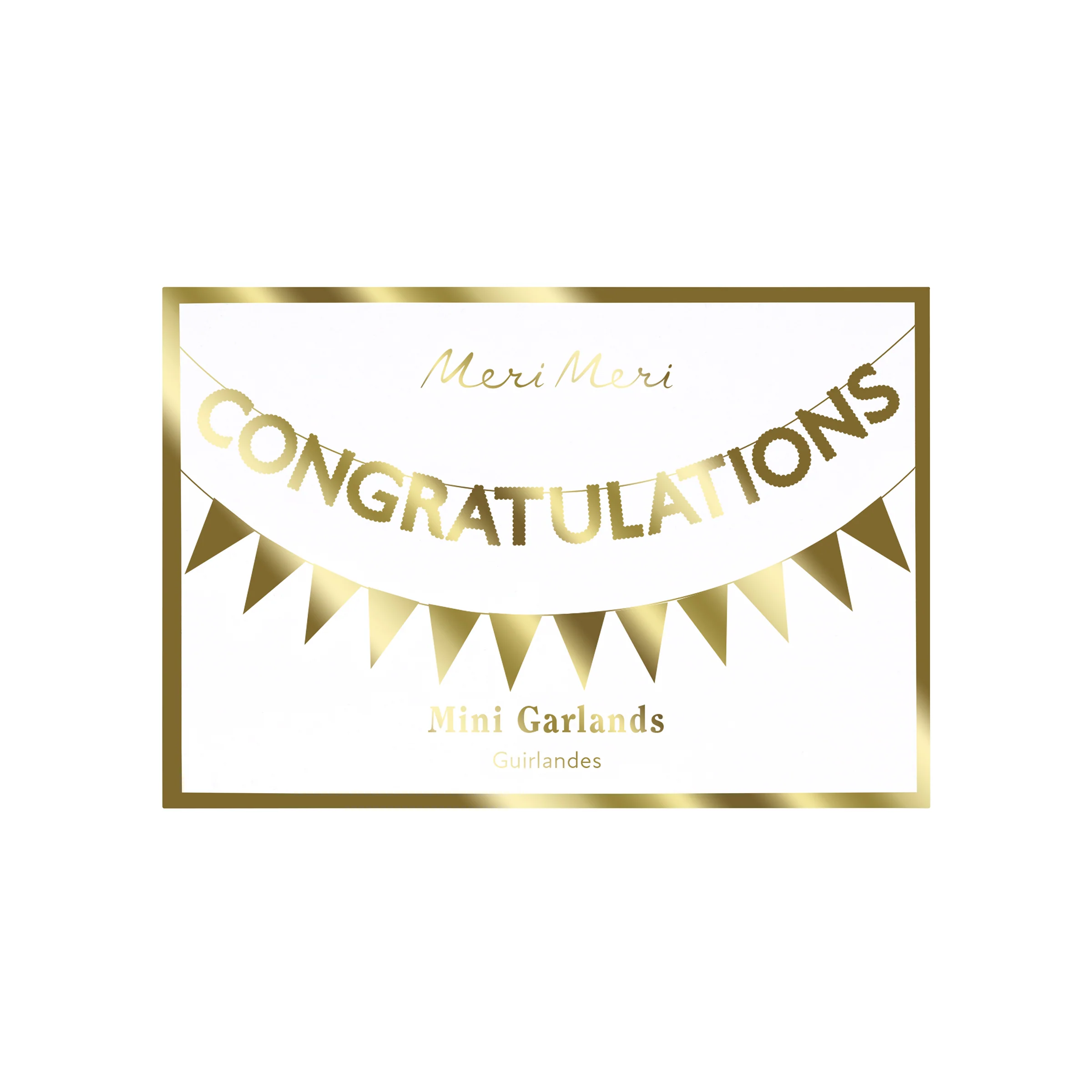 Congratulations Mini Matchbox Garland Set - Image 2