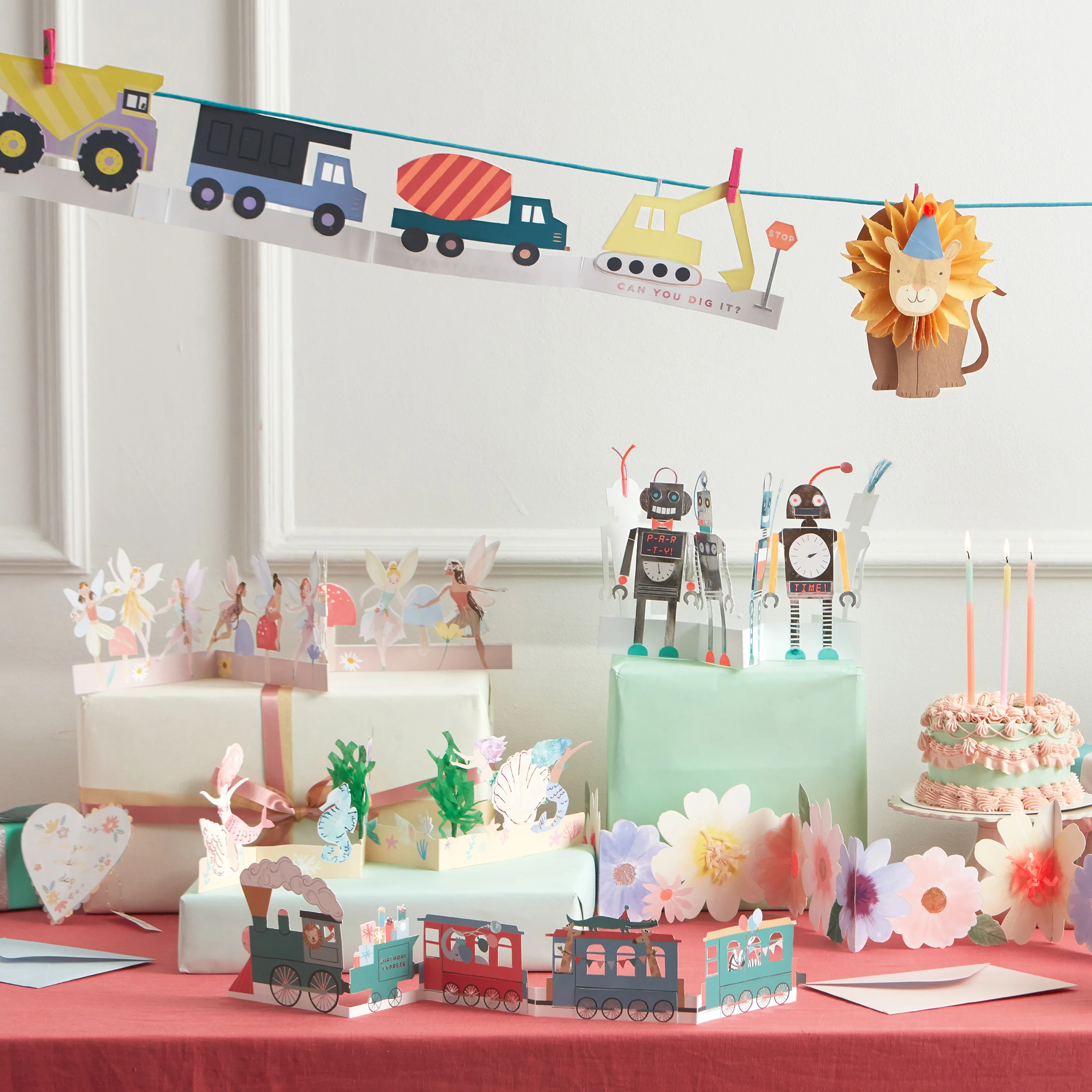 Construction Vehicles Birthday Card - Image 2