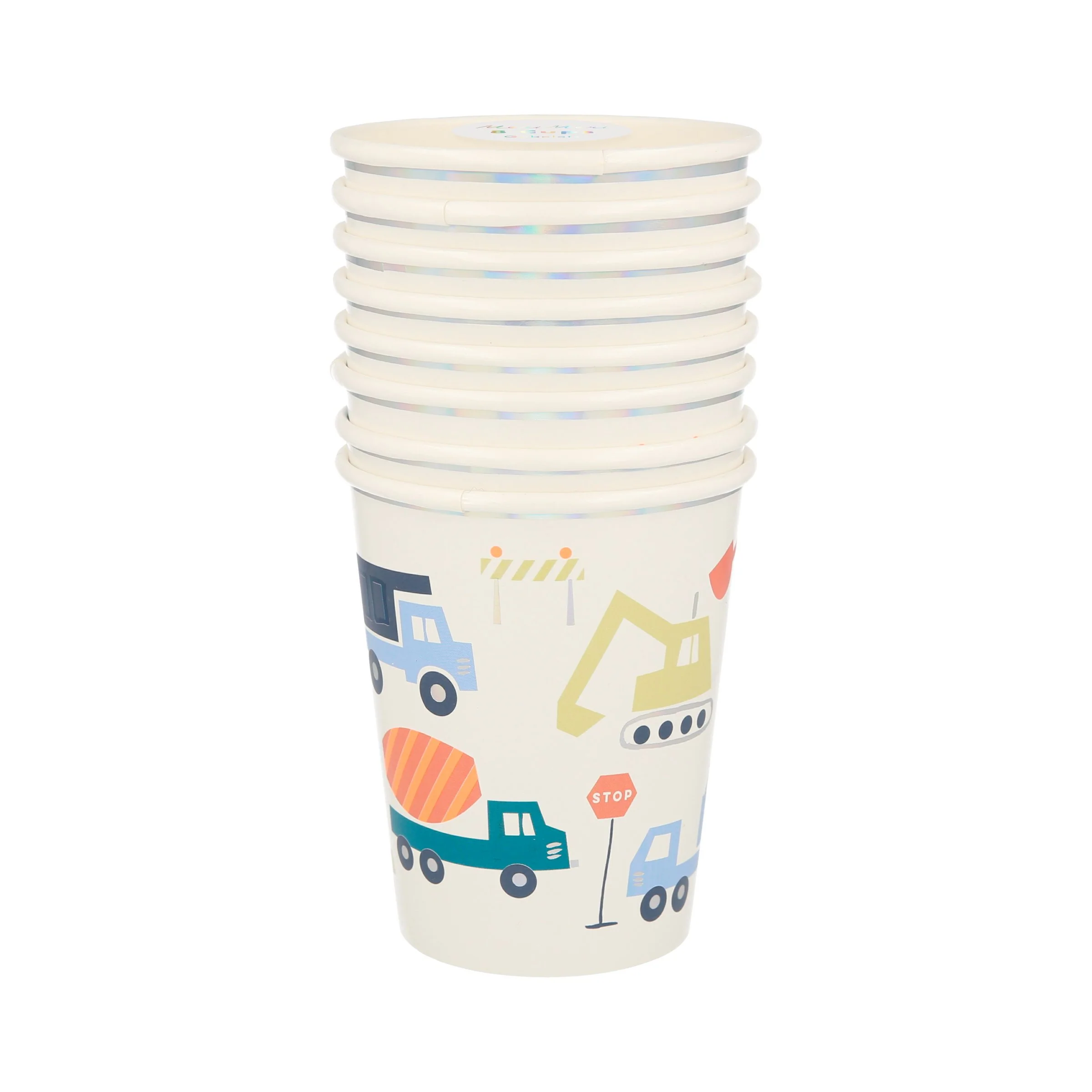 Construction Cups (x 8) - Image 3