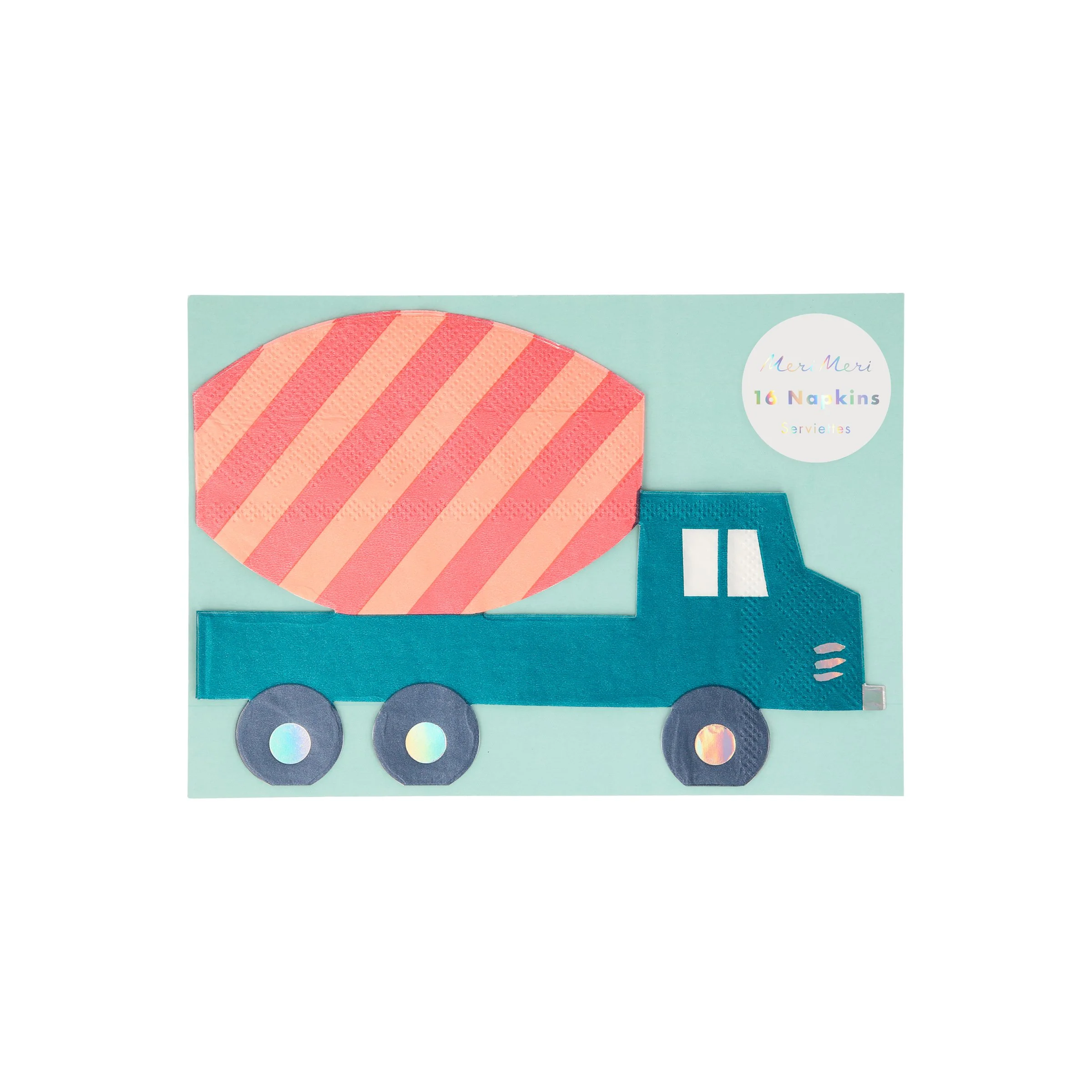 Construction Napkins (x 16) - Image 3