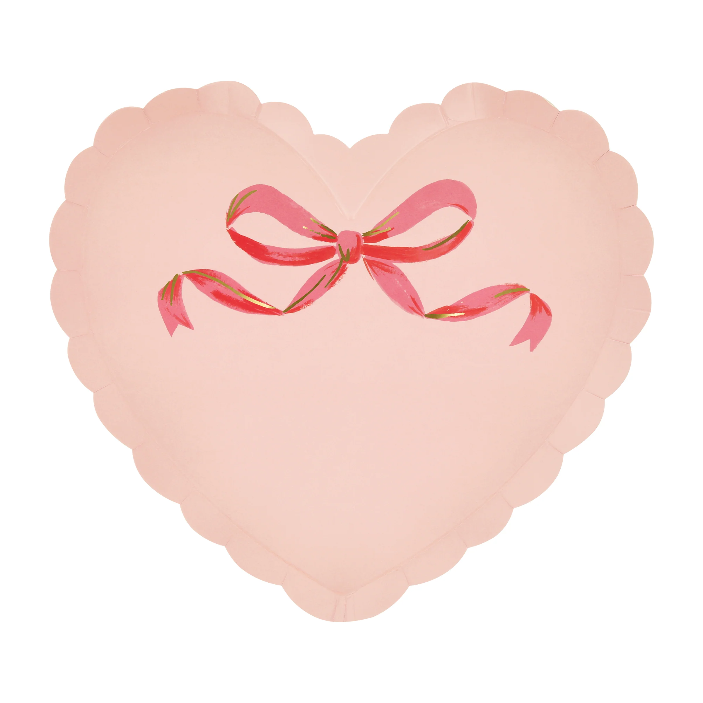 Coquette Heart Plates (x 8) - Image 5