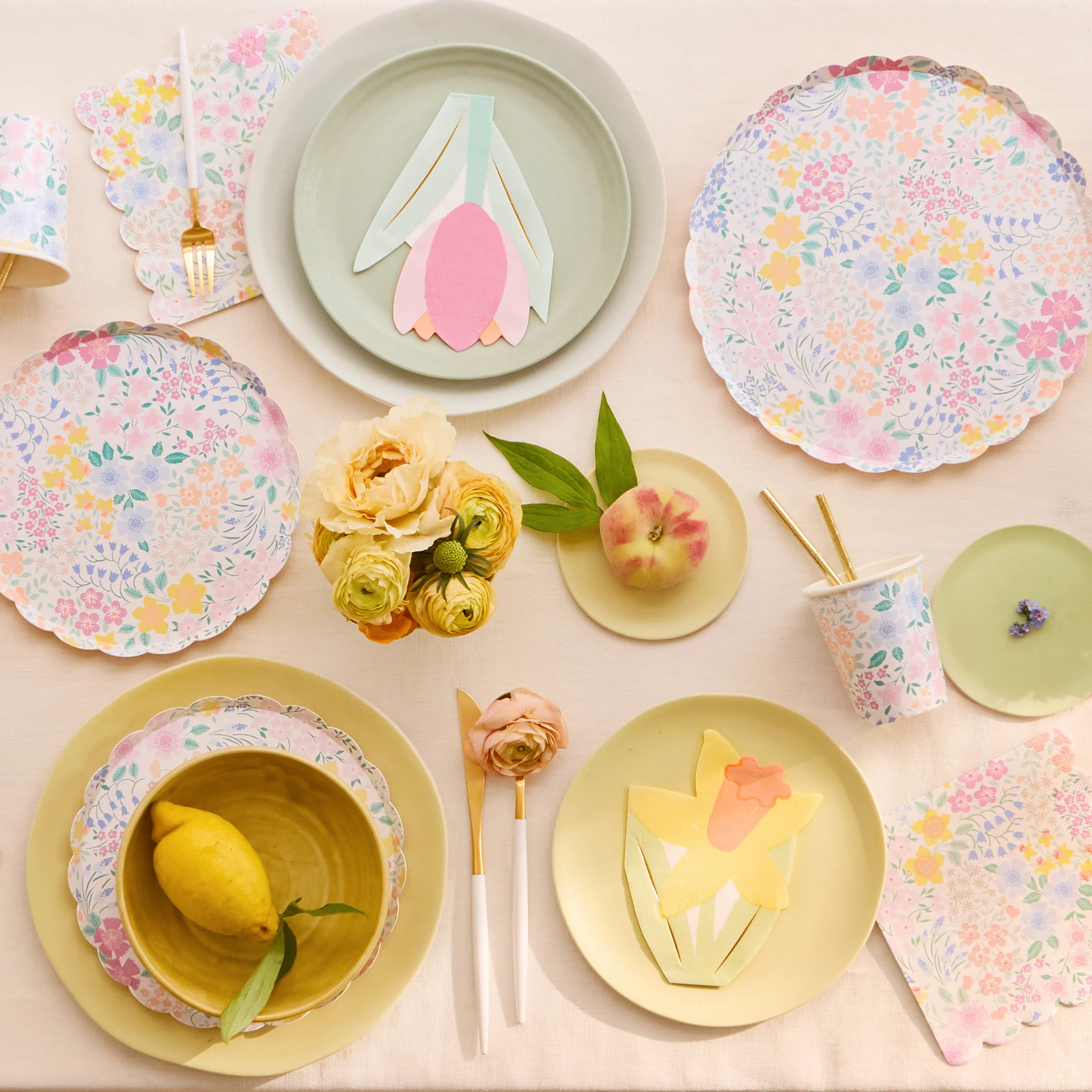 Cottage Garden Side Plates (x 8) - Image 2