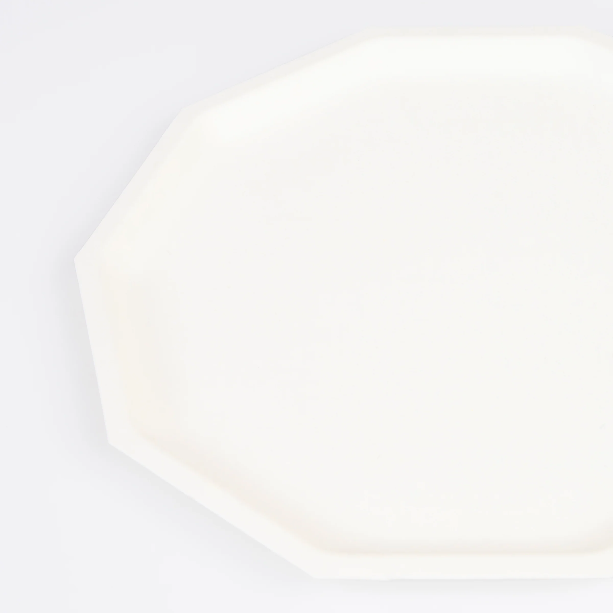 Cream Decagon Compostable Side Plates (x 8) - Image 3