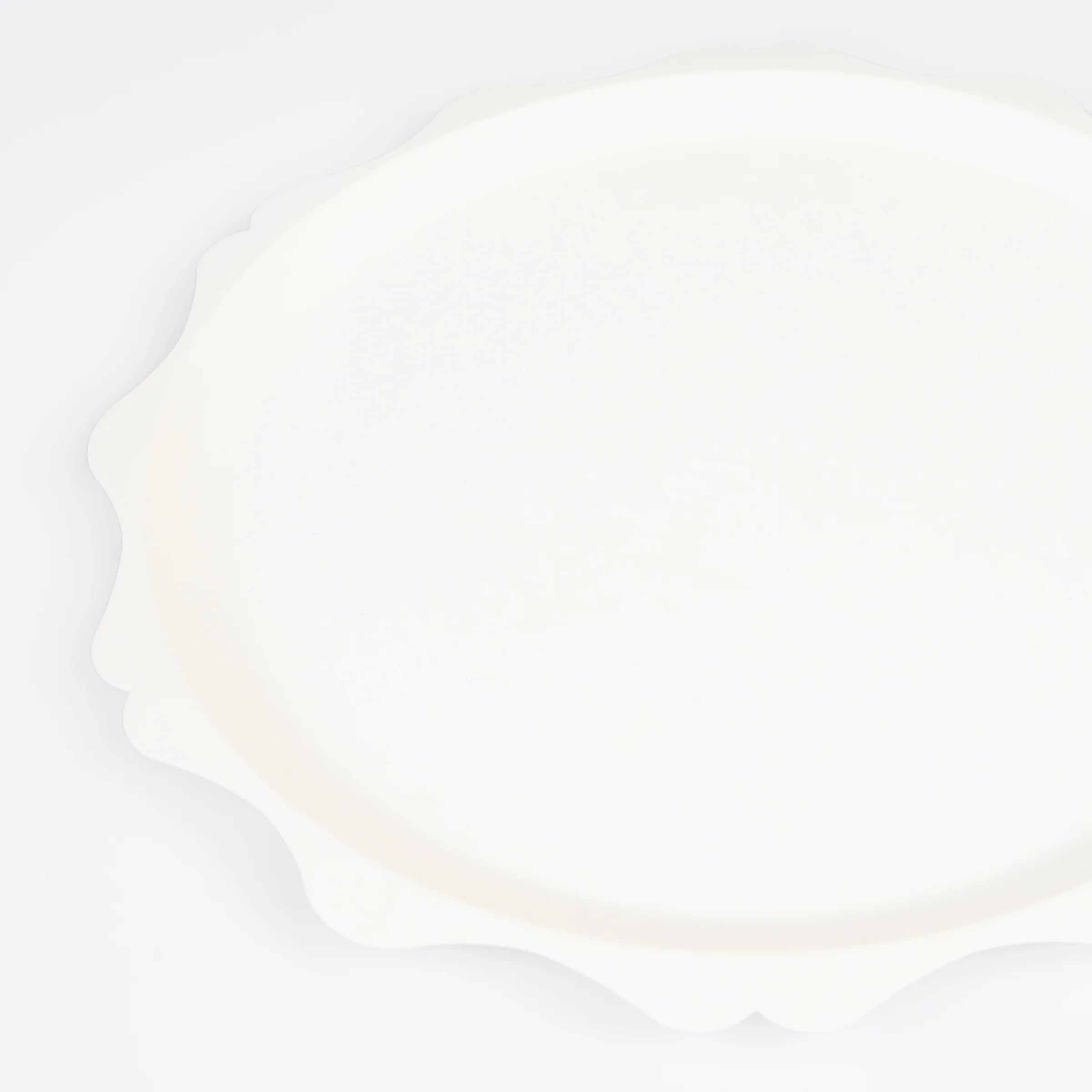 Cream Decorative Edge Compostable Side Plates (x 8) - Image 3