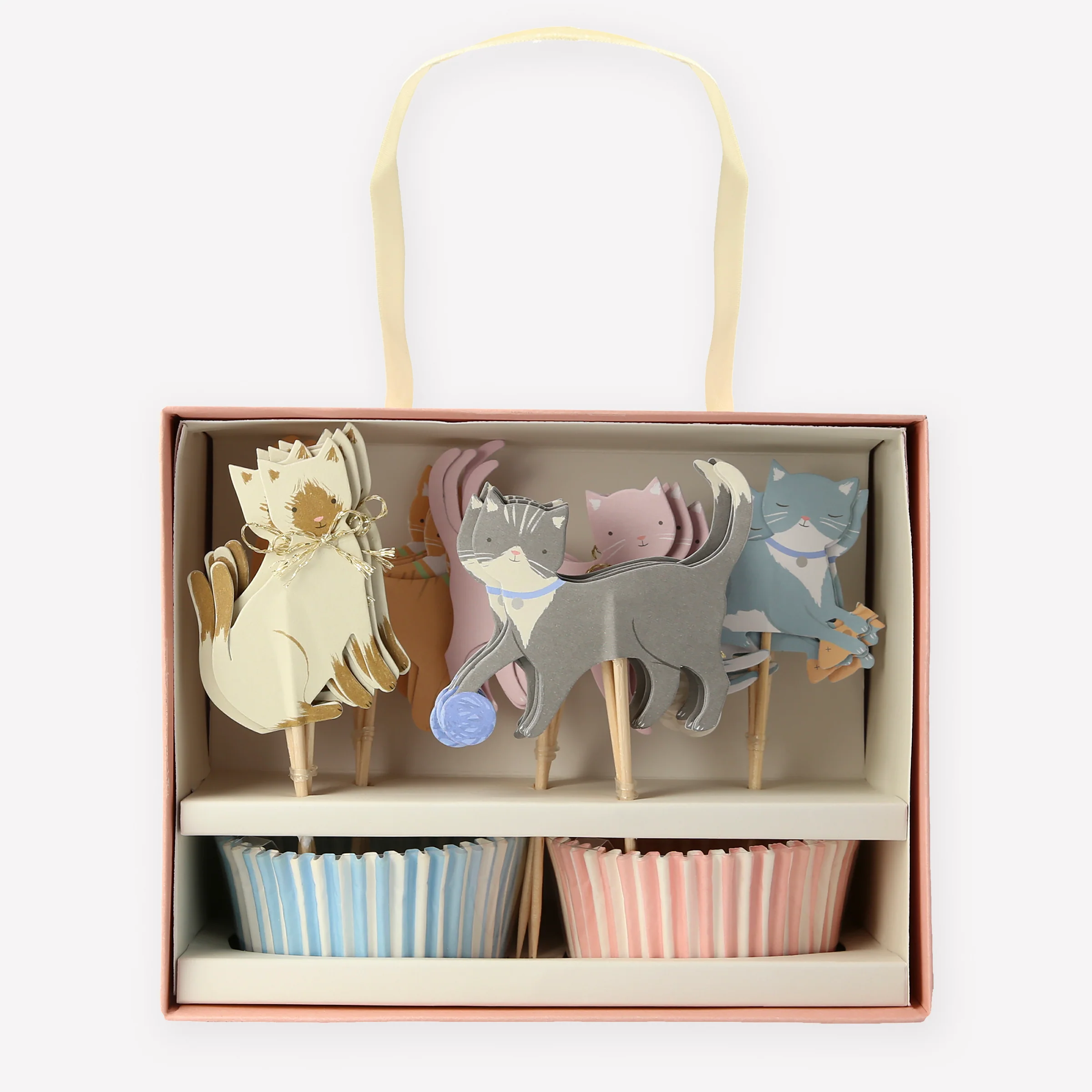 Cute Kittens Cupcake Kit (x 24 toppers) - Image 2