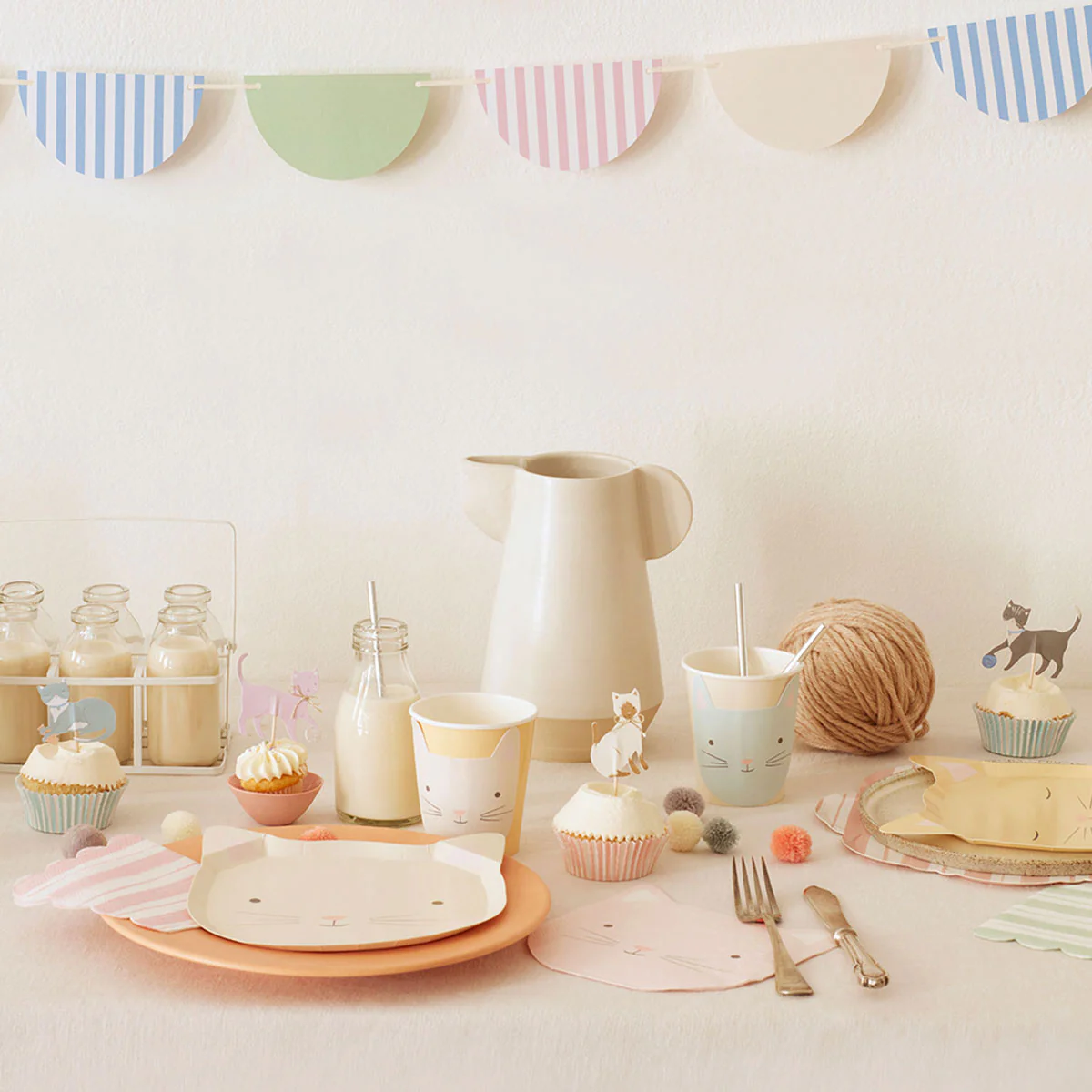 Cute Kittens Cupcake Kit (x 24 toppers) - Image 3