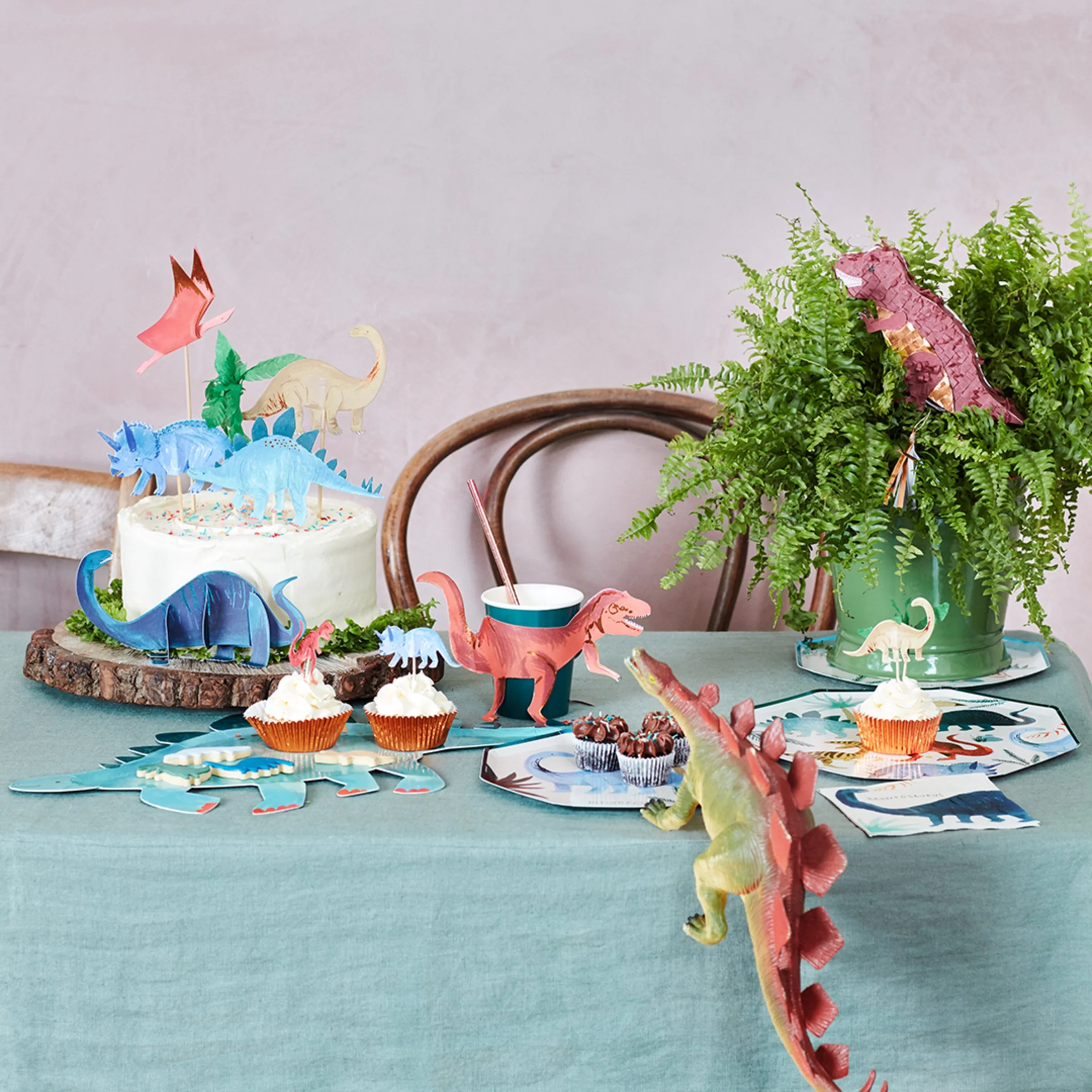 Dinosaur Kingdom Cake Toppers (x 6) - Image 2