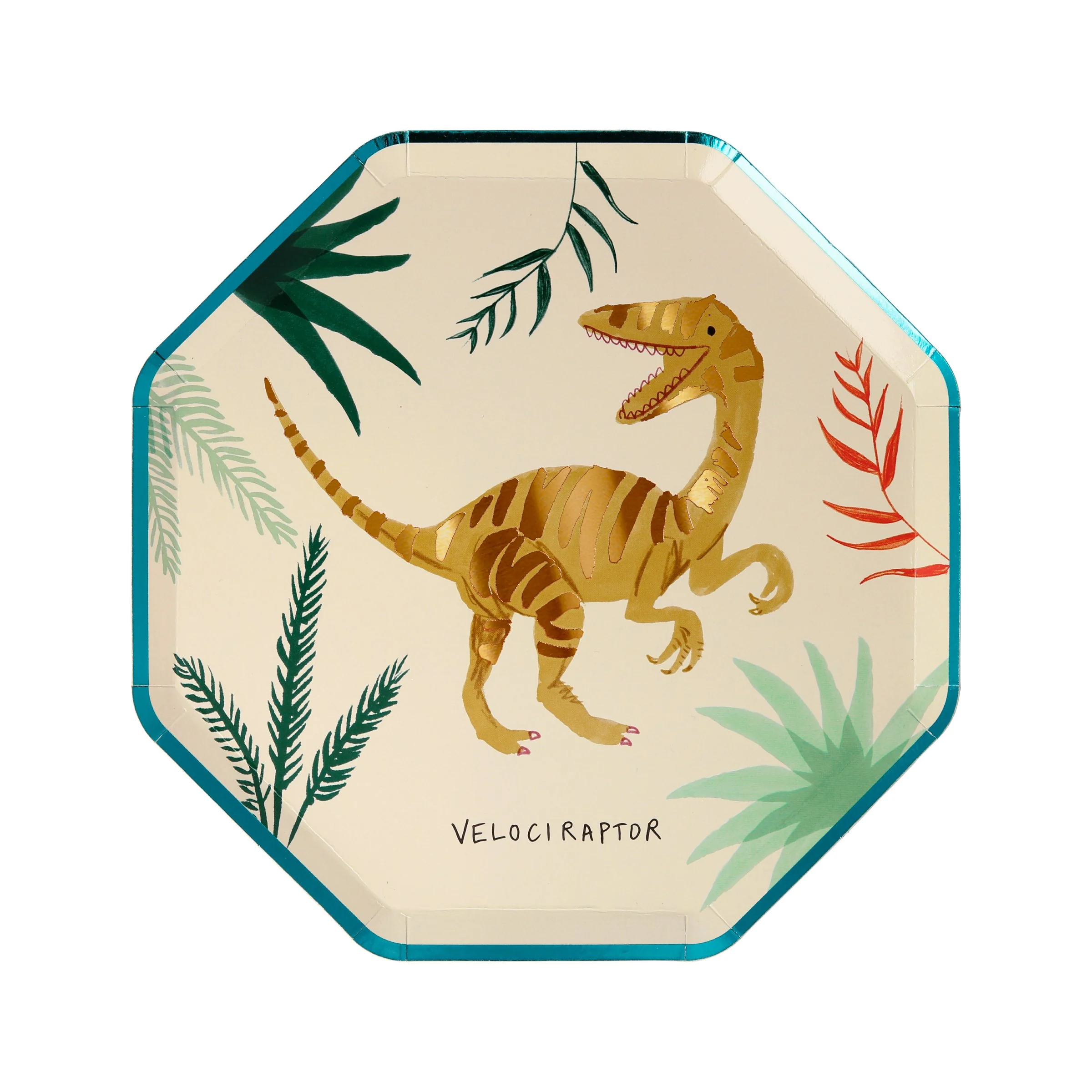 Dinosaur Kingdom Side Plates (x 8) - Image 4