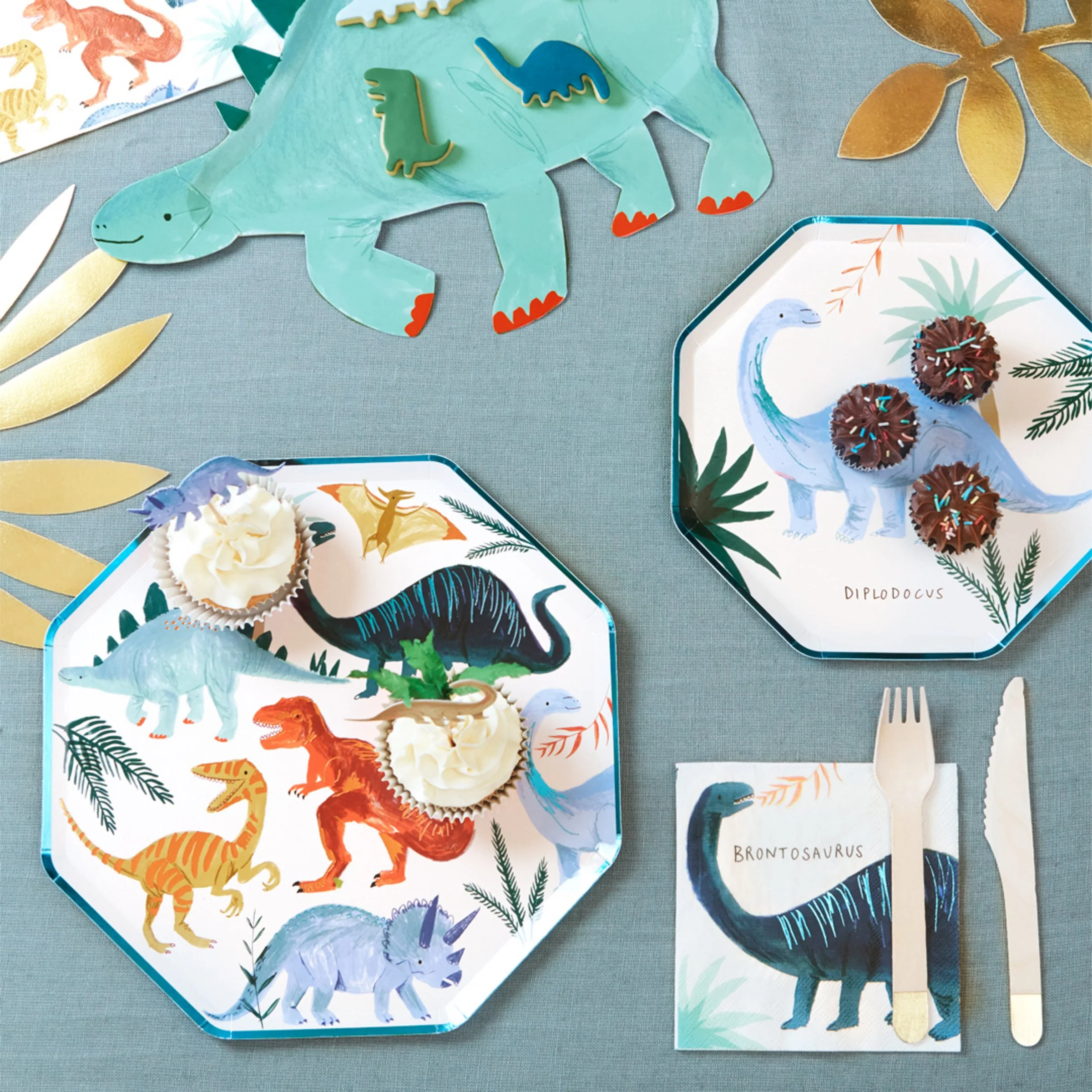 Dinosaur Kingdom Small Napkins (x 16) - Image 11