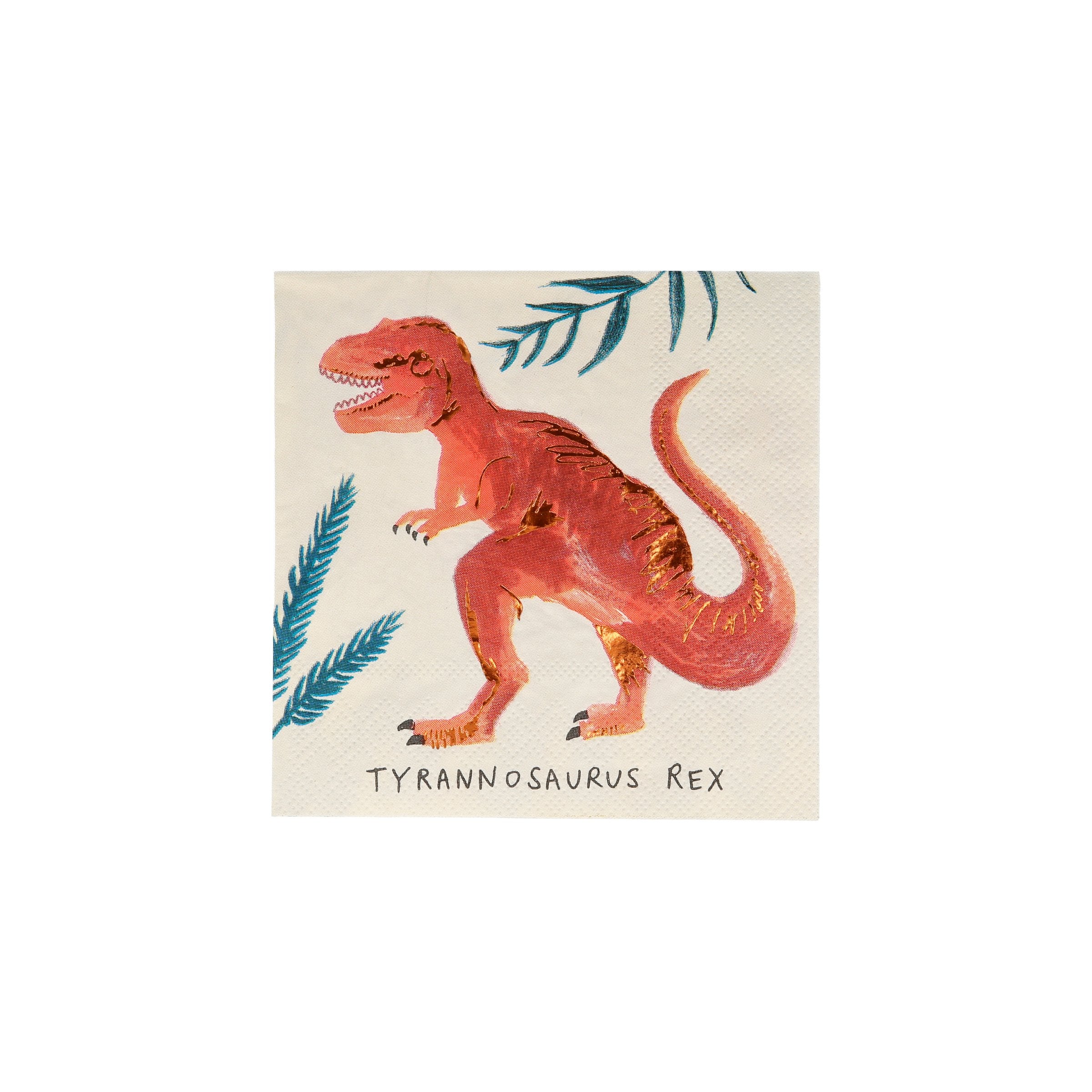 Dinosaur Kingdom Small Napkins (x 16) - Image 3