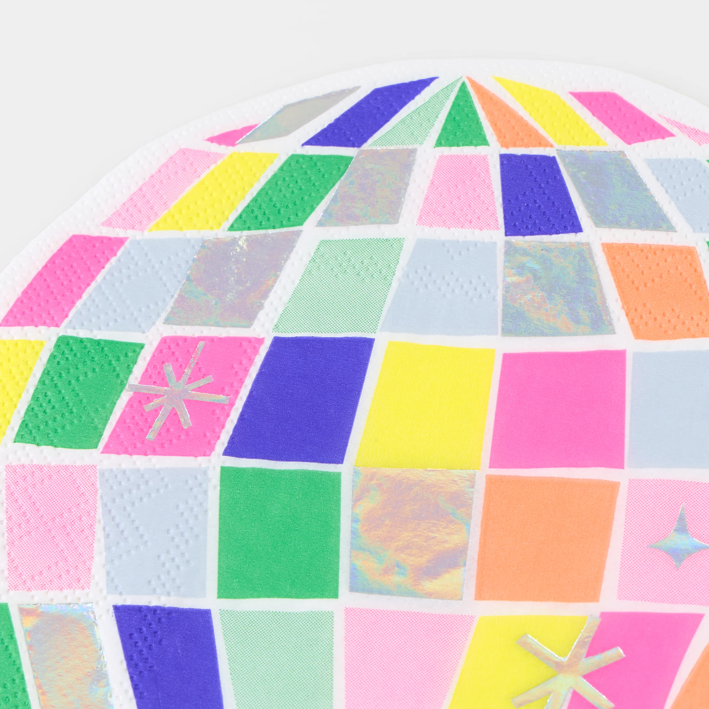 Disco Ball Napkins (x 16) - Image 2