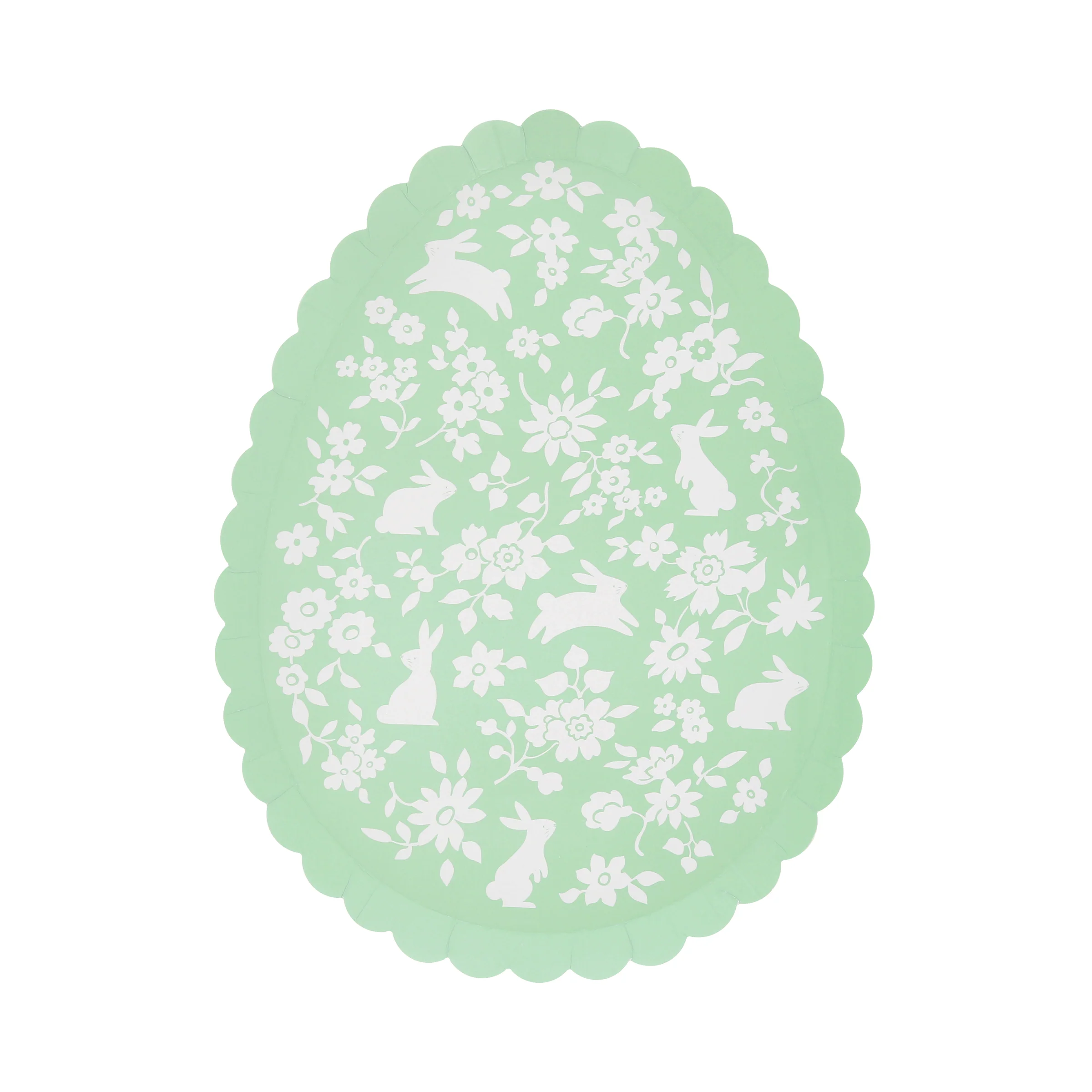 Ditsy Bunny Egg Plates (x 8) - Image 5